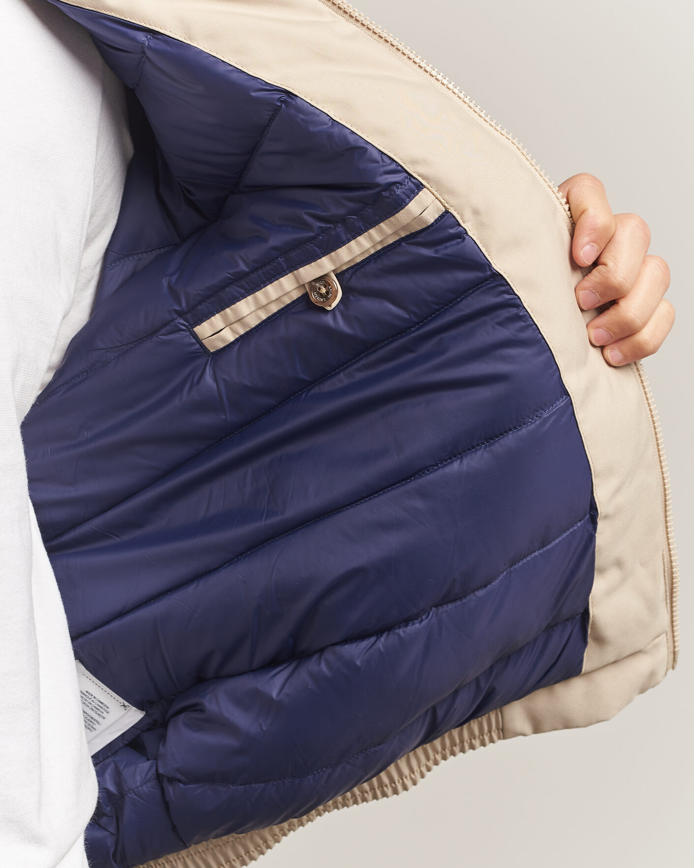 Homme | Manteaux Et Vestes | Polo Ralph Lauren | Woven Twill Windbreaker Khaki Uniform