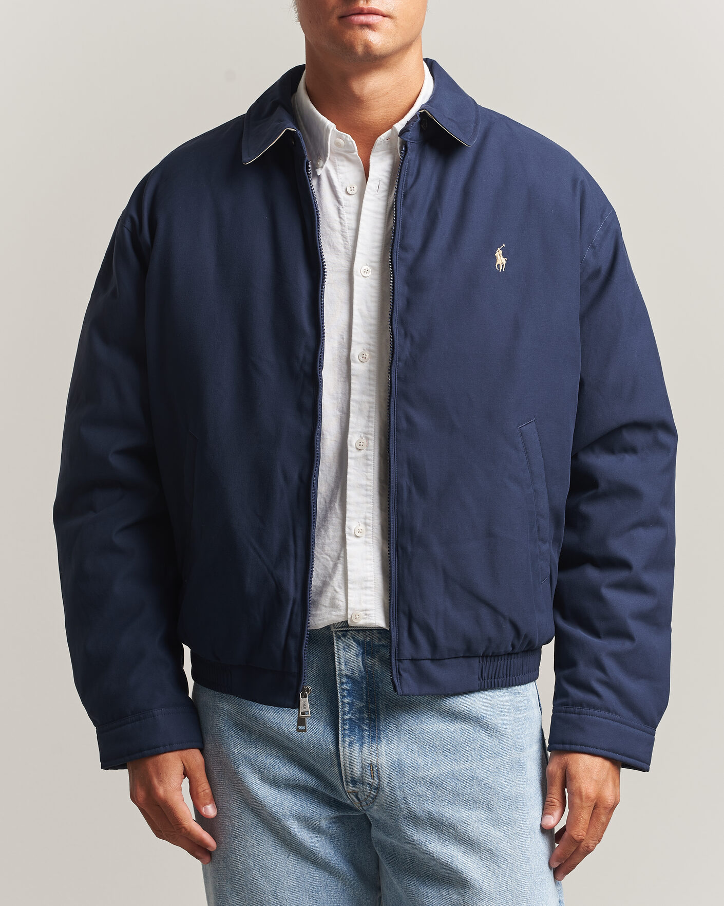 Homme | Manteaux Et Vestes | Polo Ralph Lauren | Woven Twill Windbreaker Refined Navy
