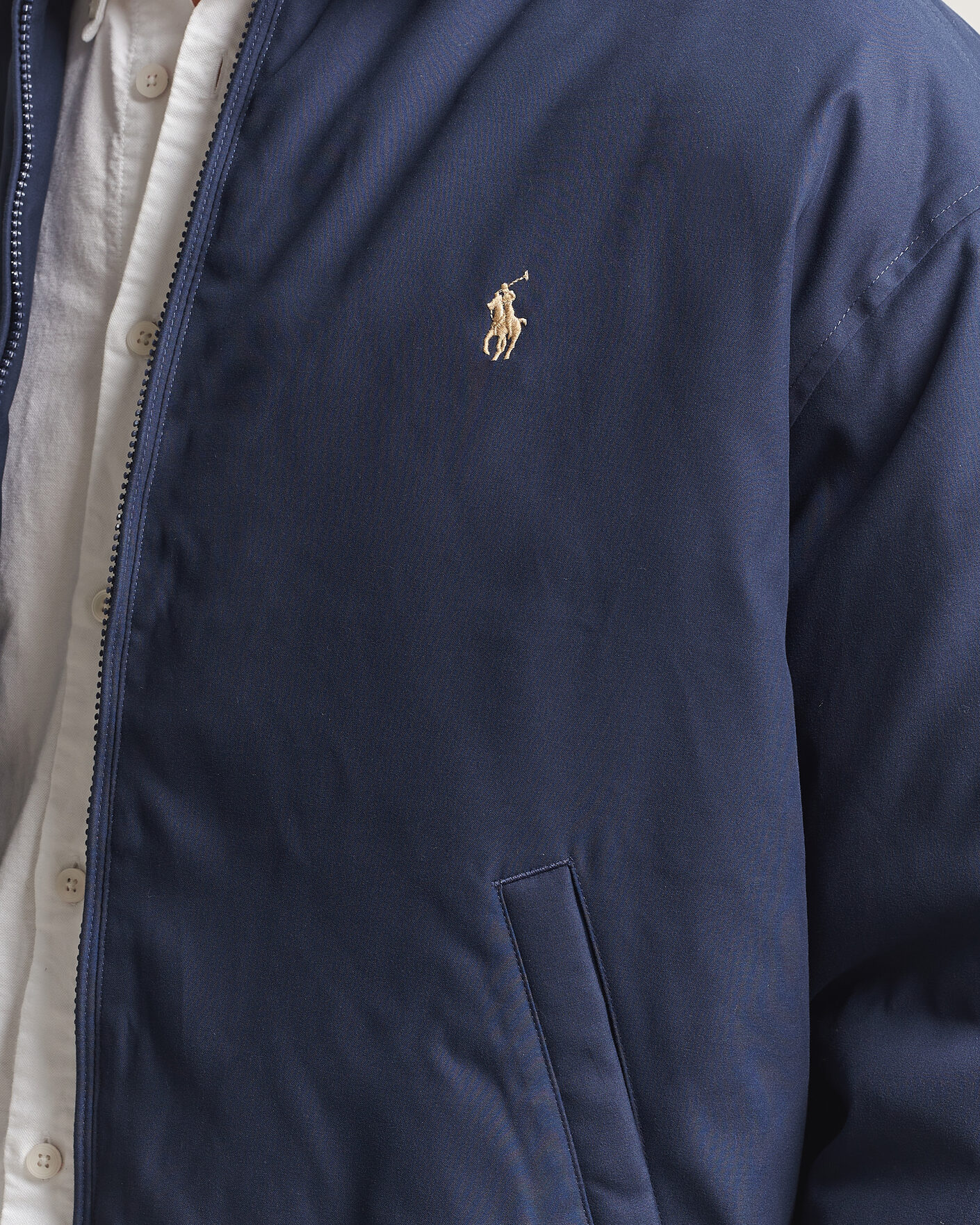 Homme | Manteaux Et Vestes | Polo Ralph Lauren | Woven Twill Windbreaker Refined Navy