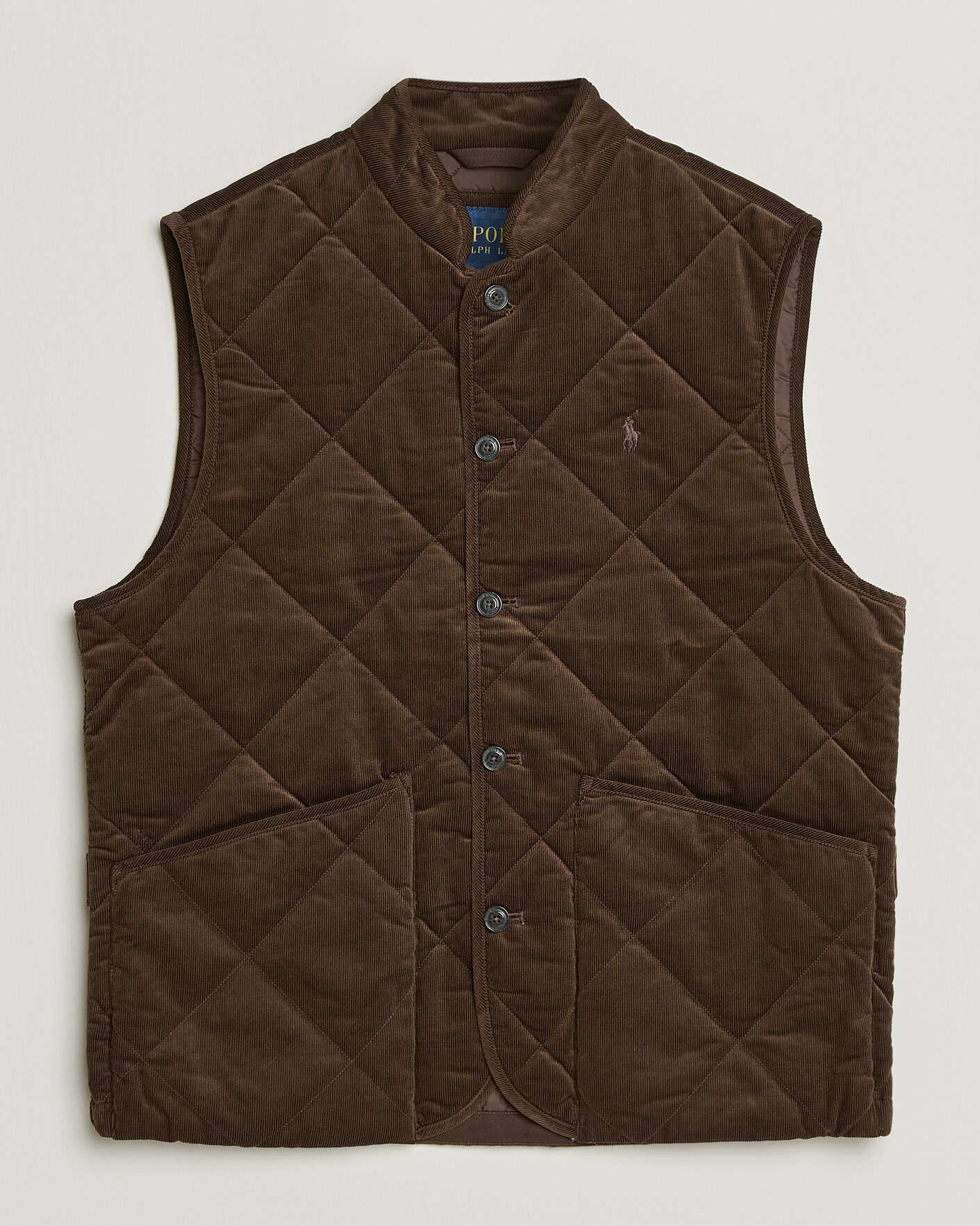 Homme | Gilets | Polo Ralph Lauren | Quilted Corduroy Vest Cooper Brown