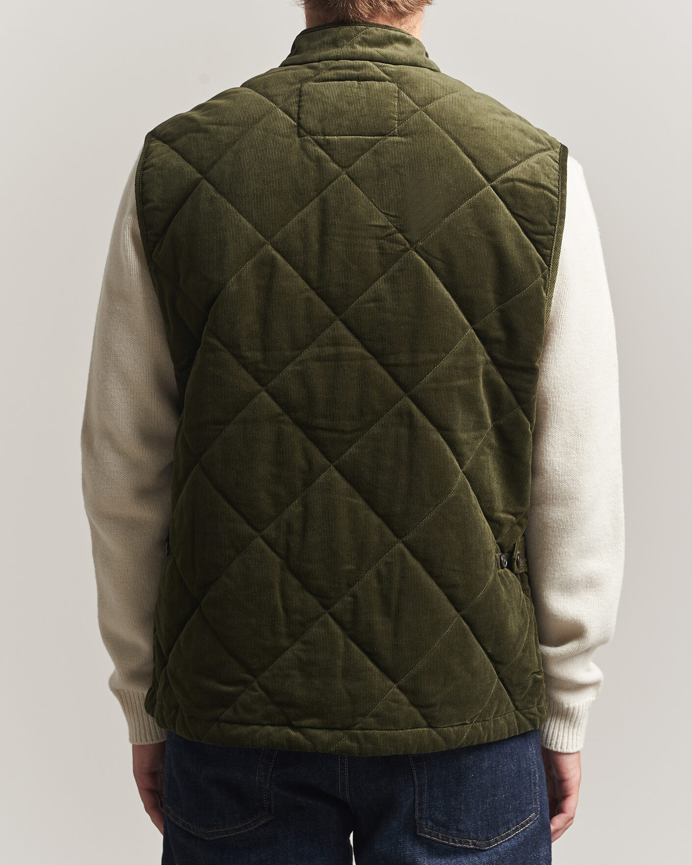 Homme | Gilets | Polo Ralph Lauren | Quilted Corduroy Vest Company Olive