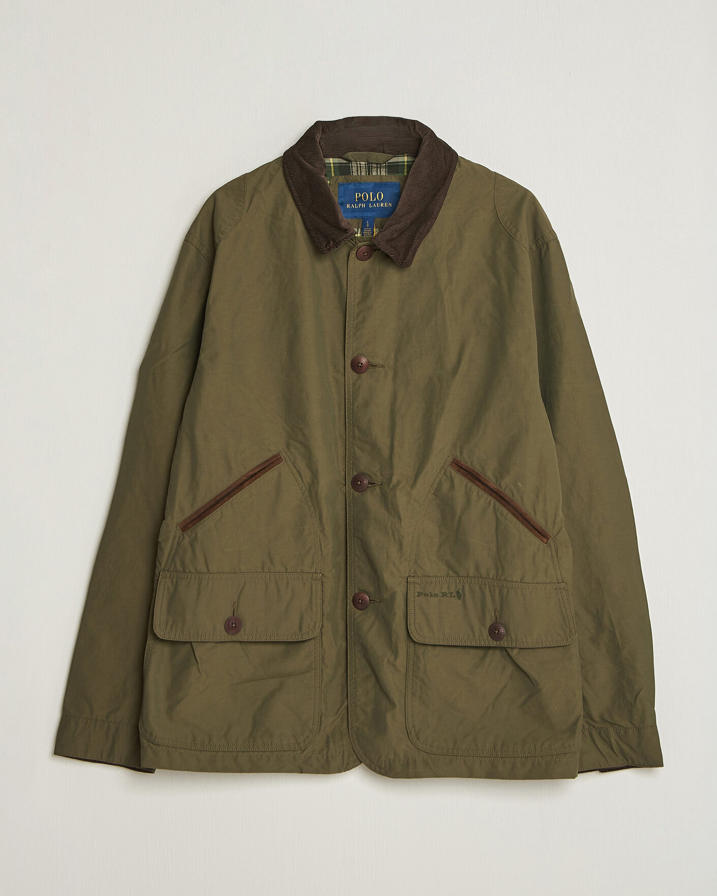 Homme | Manteaux Et Vestes | Polo Ralph Lauren | Cotton Nylon Field Jacket Canopy Olive