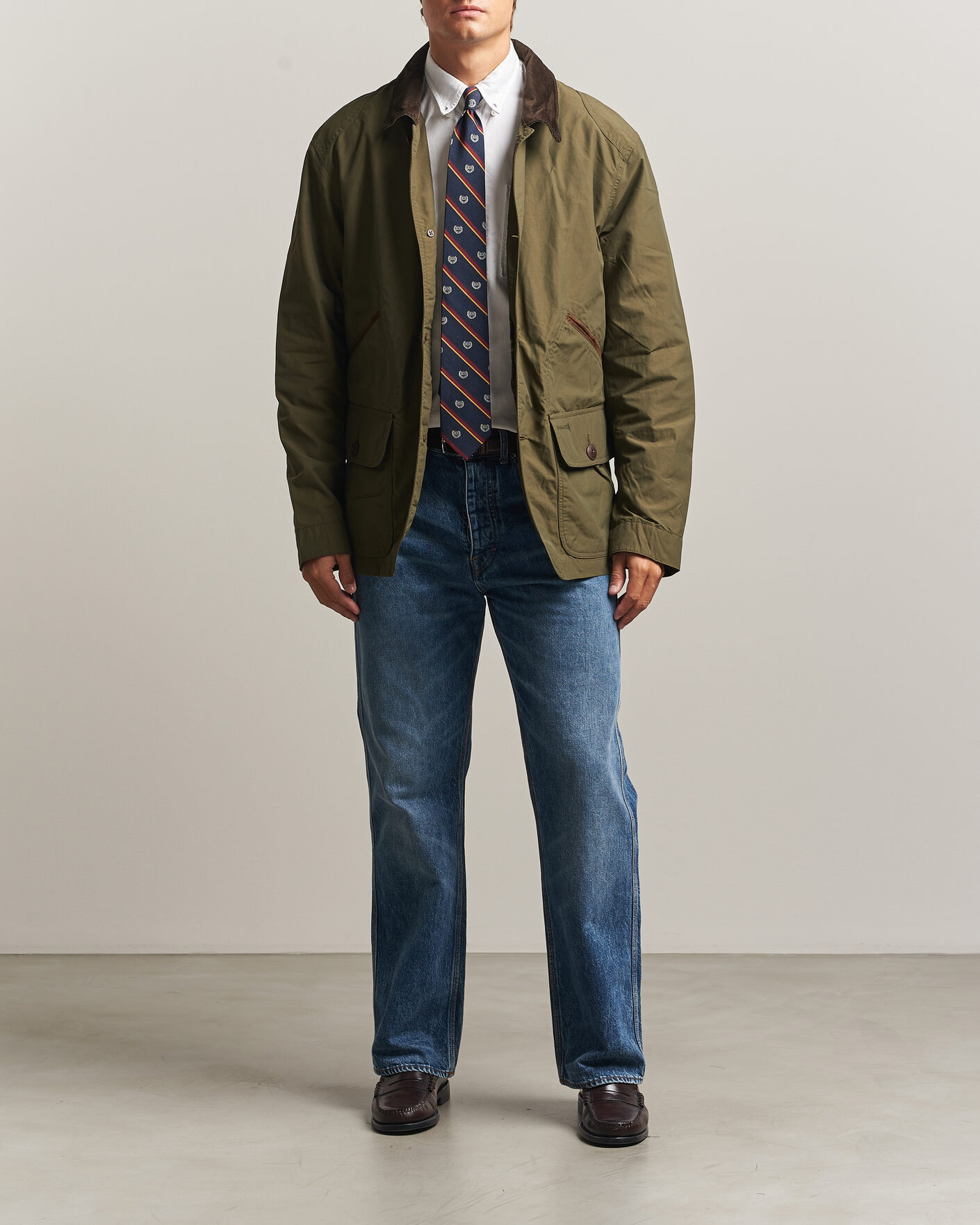 Homme | Manteaux Et Vestes | Polo Ralph Lauren | Cotton Nylon Field Jacket Canopy Olive
