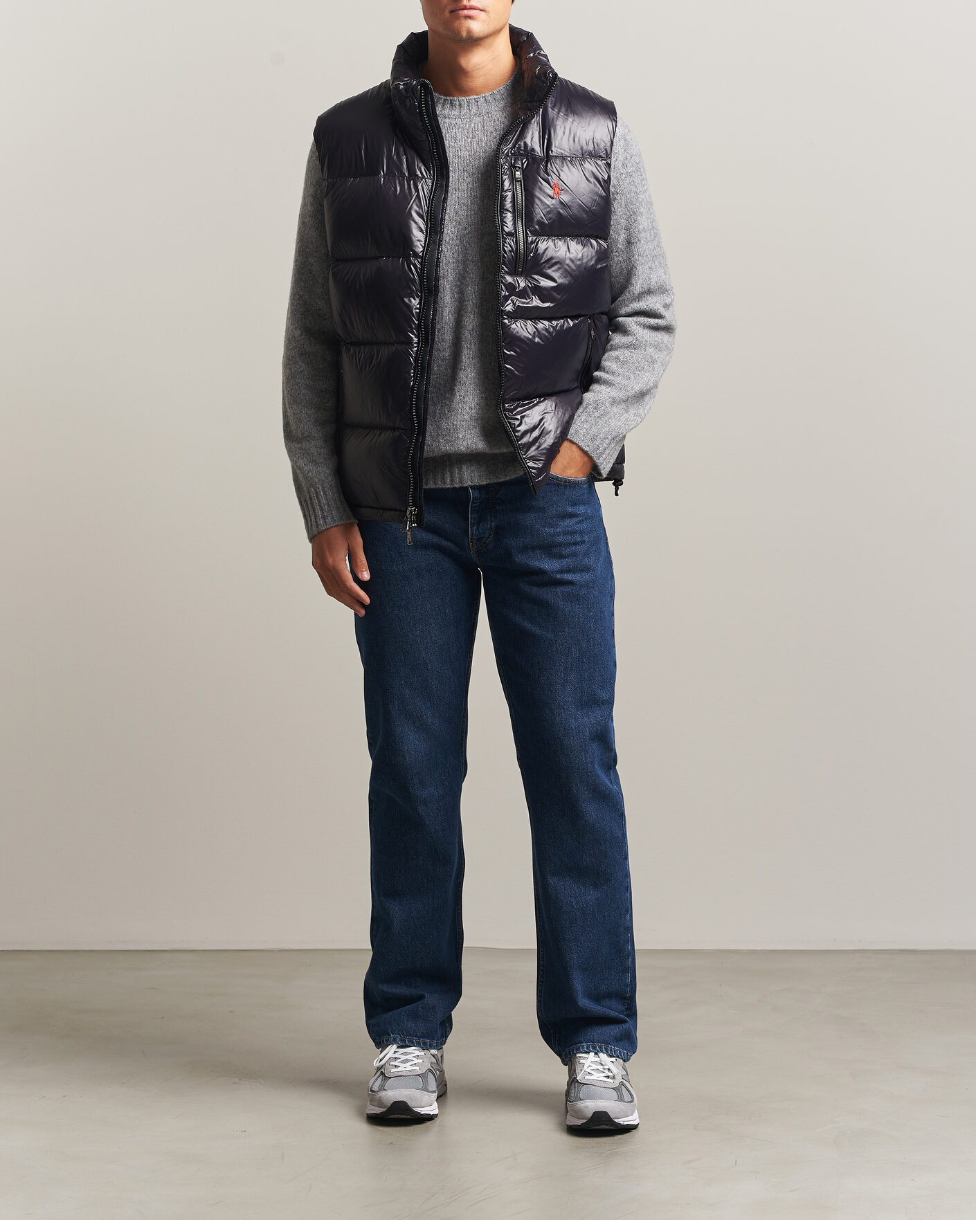 Homme | Gilets | Polo Ralph Lauren | Gorham Down Vest Polo Black Glossy