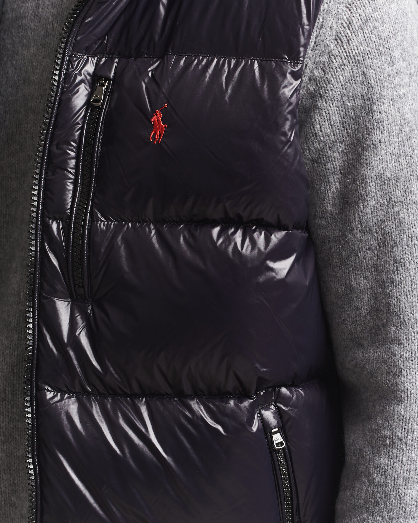 Homme | Gilets | Polo Ralph Lauren | Gorham Down Vest Polo Black Glossy