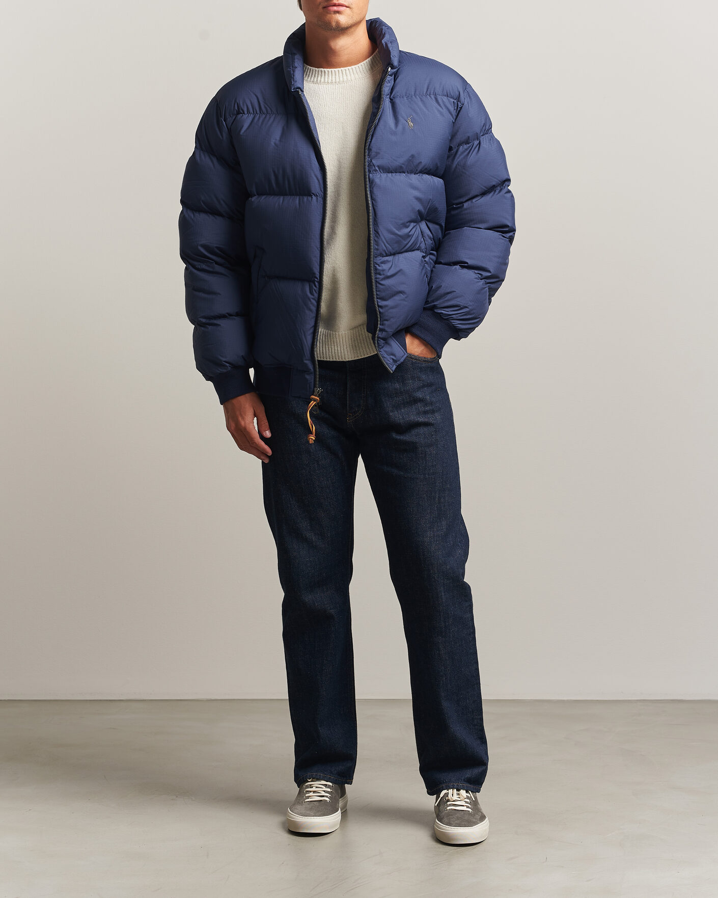 Homme | Manteaux Et Vestes | Polo Ralph Lauren | Ripstop Puffer Jacket Cruise Navy