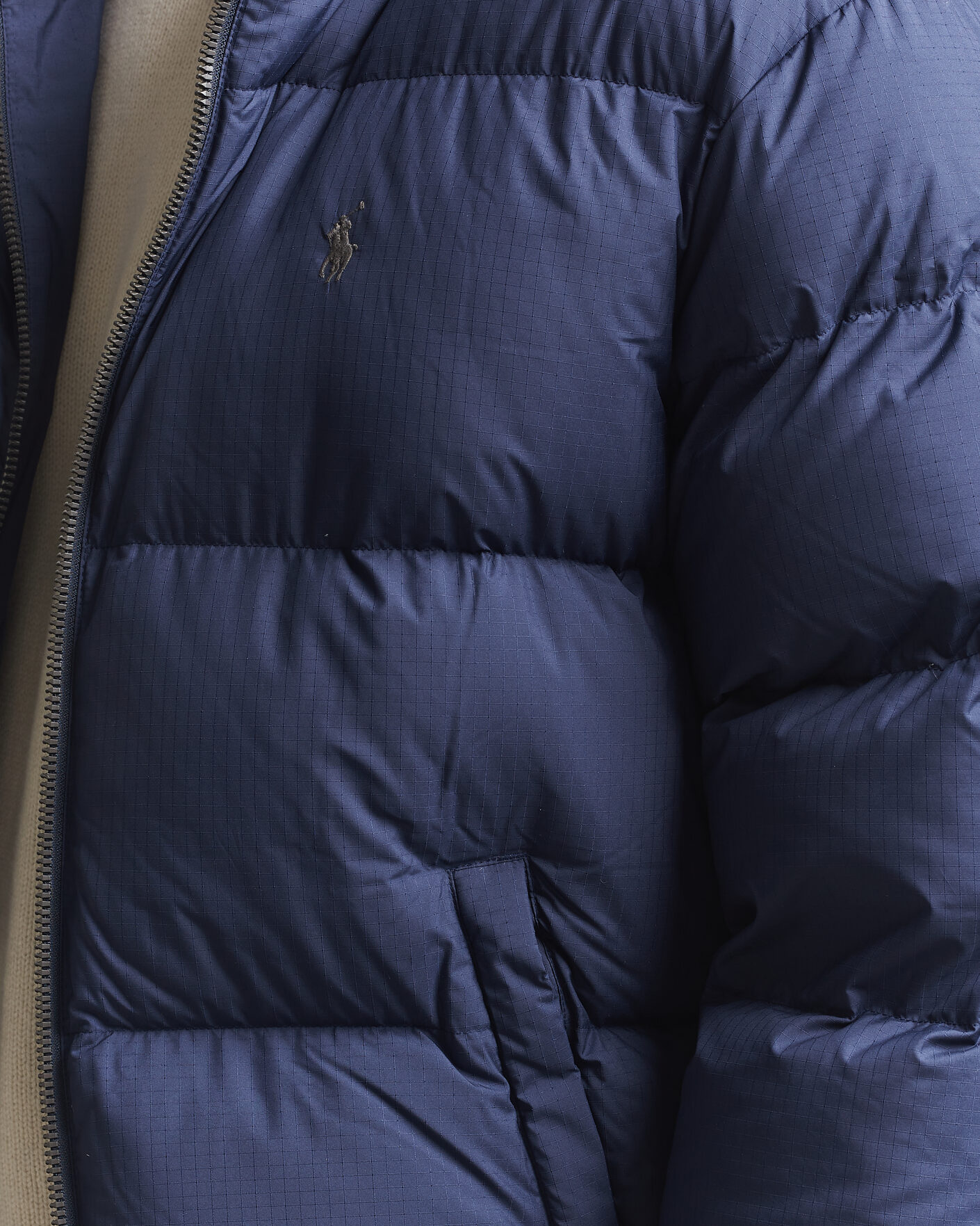 Homme | Manteaux Et Vestes | Polo Ralph Lauren | Ripstop Puffer Jacket Cruise Navy