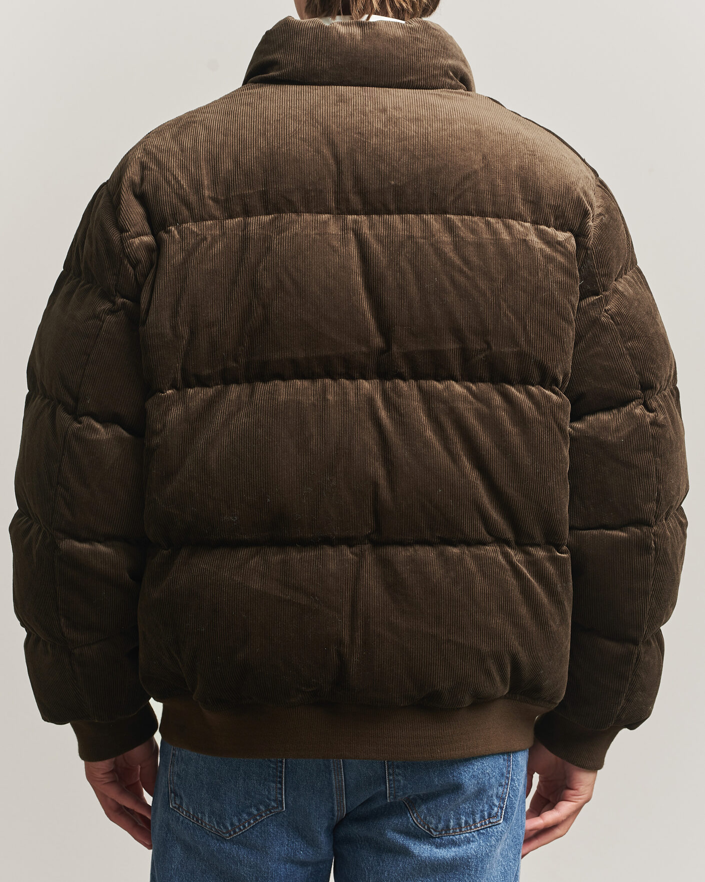 Homme | Manteaux Et Vestes | Polo Ralph Lauren | Corduroy Puffer Jacket Dark Beech