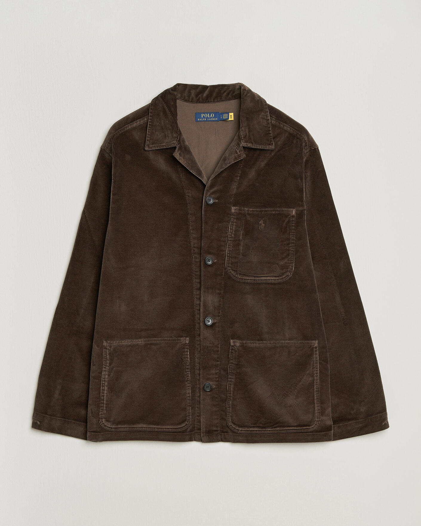 Homme | Chemises | Polo Ralph Lauren | Corduroy Overshirt Nutmeg Brown
