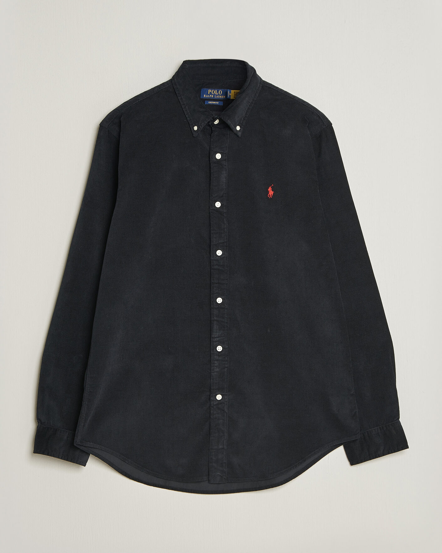 Homme | Chemises | Polo Ralph Lauren | Custom Fit BD Corduroy Shirt Polo Black