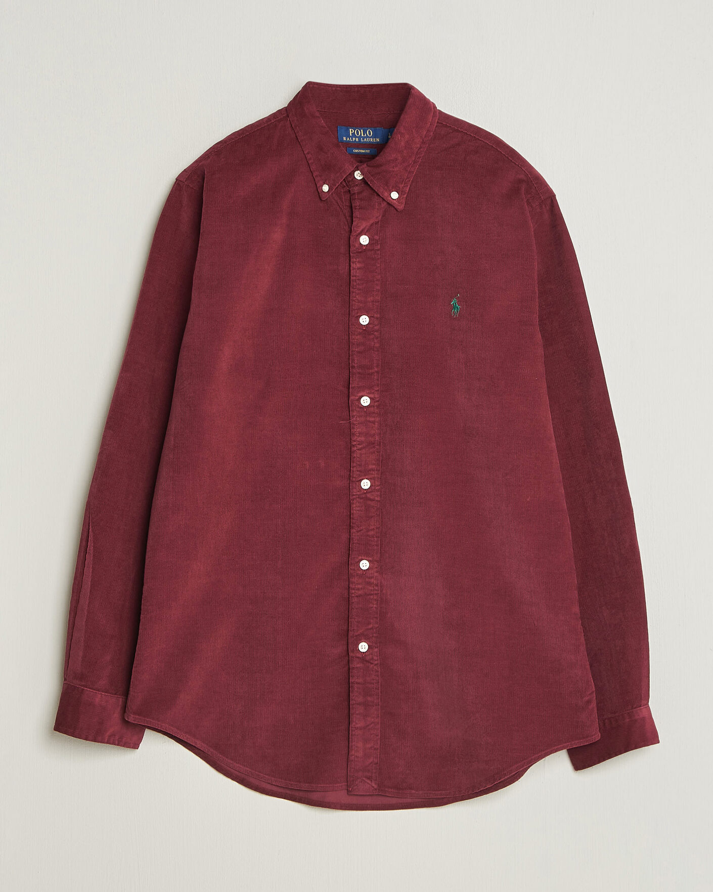 Homme | Chemises | Polo Ralph Lauren | Custom Fit BD Corduroy Shirt Classic Wine