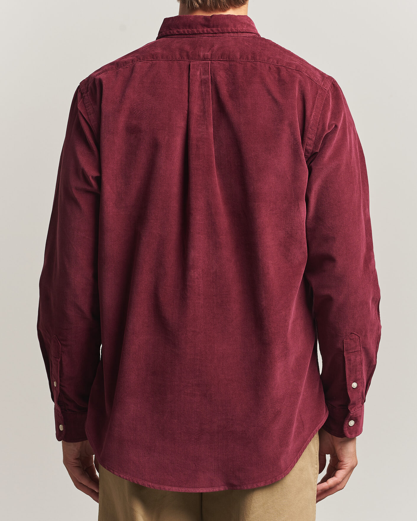Homme | Chemises | Polo Ralph Lauren | Custom Fit BD Corduroy Shirt Classic Wine