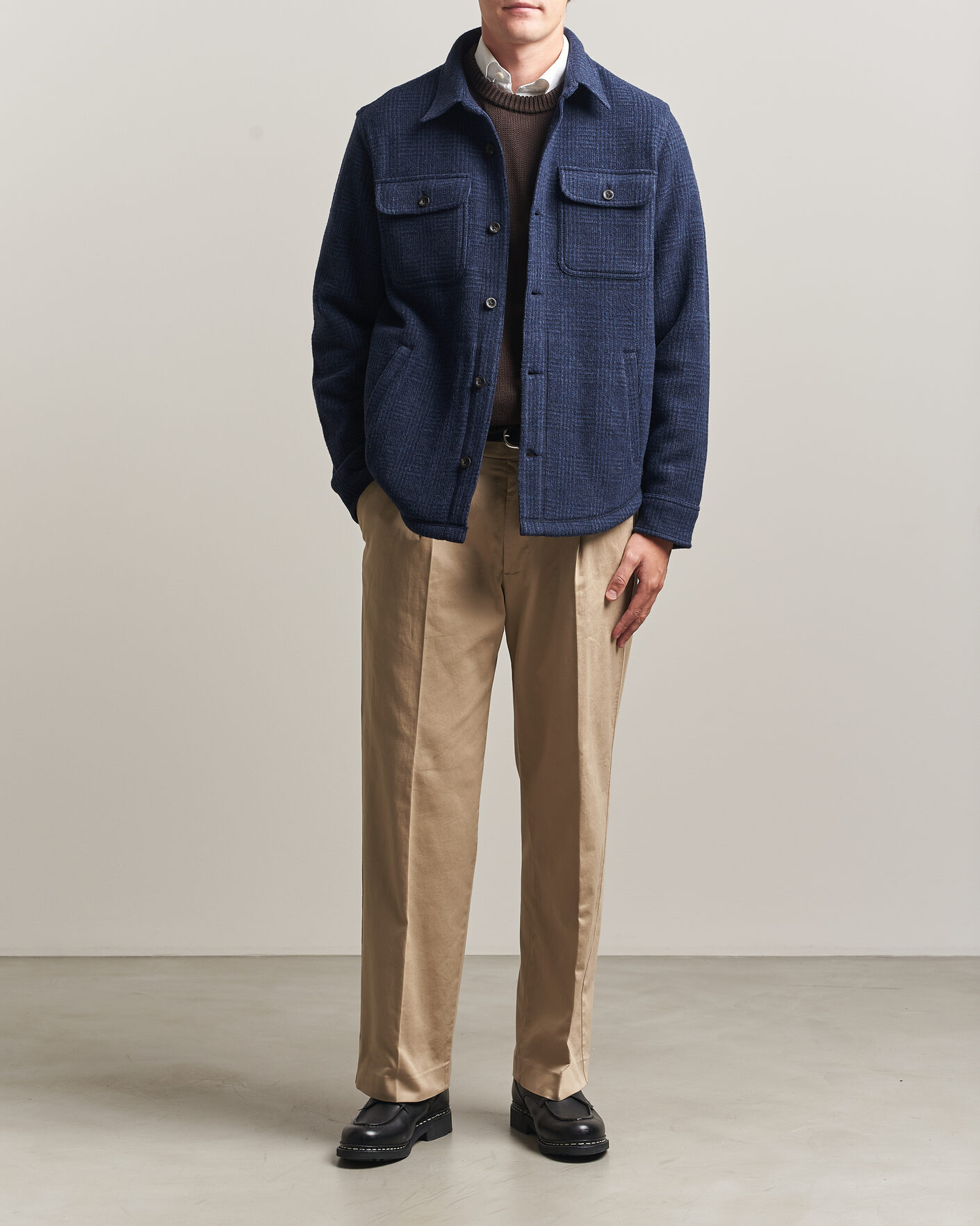 Homme | Chemises | Polo Ralph Lauren | Hudson Brushed Shirt Navy
