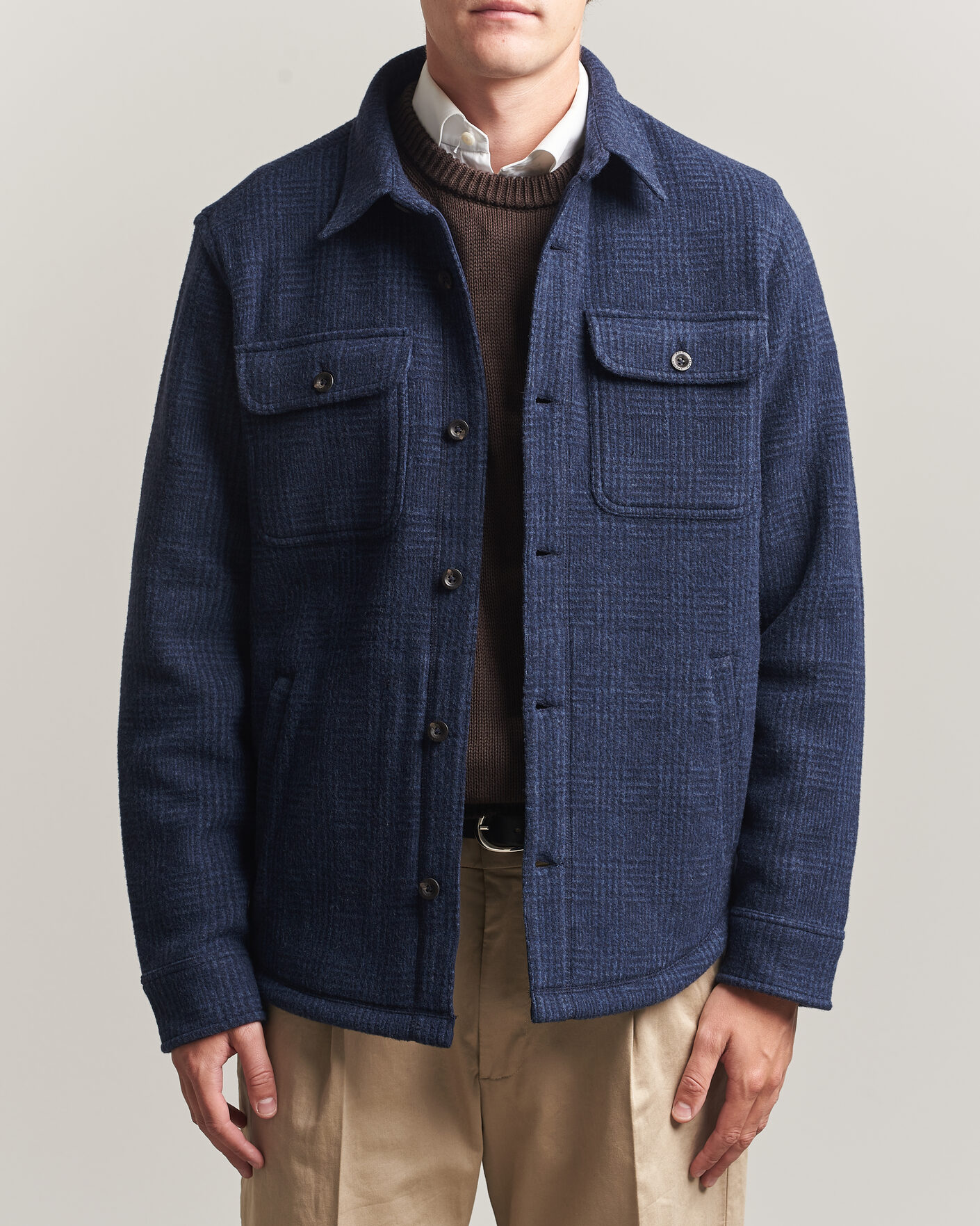 Homme | Chemises | Polo Ralph Lauren | Hudson Brushed Shirt Navy