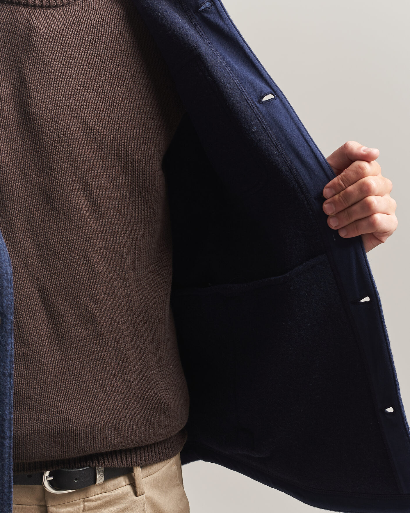 Homme | Chemises | Polo Ralph Lauren | Hudson Brushed Shirt Navy