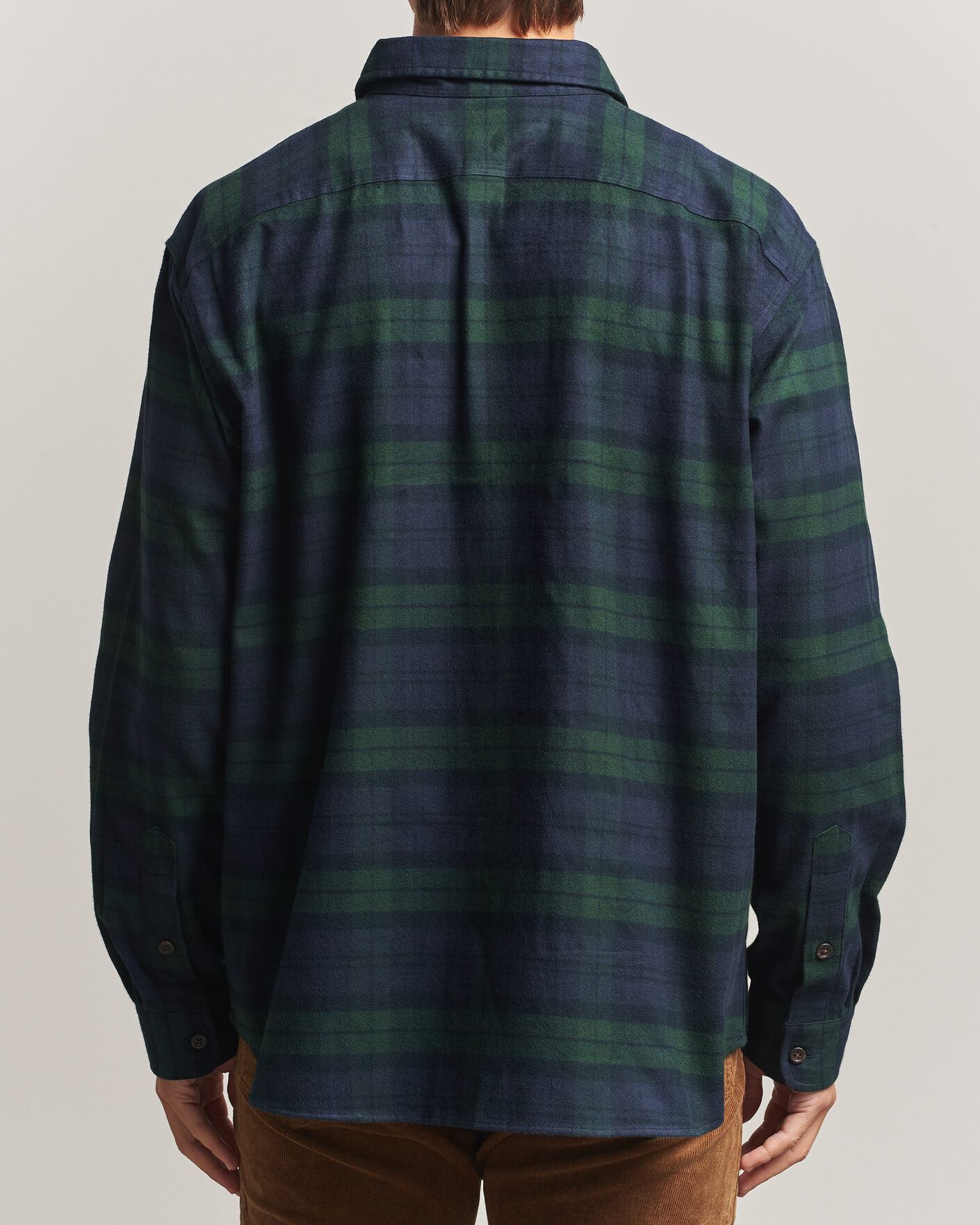 Homme | Chemises | Polo Ralph Lauren | Classic Fit Shaggy Flannel Shirt Navy Forest