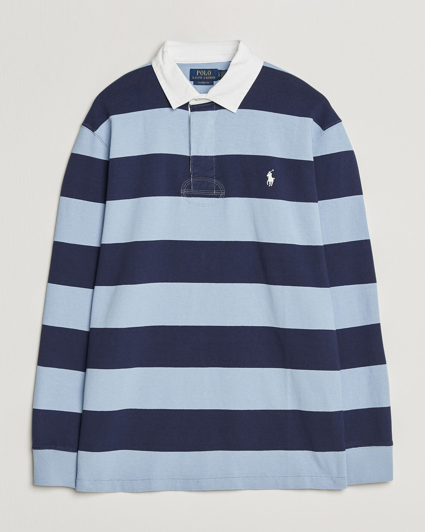 Homme | Pulls Et Tricots | Polo Ralph Lauren | Striped Jersey Rugger Blue/Navy