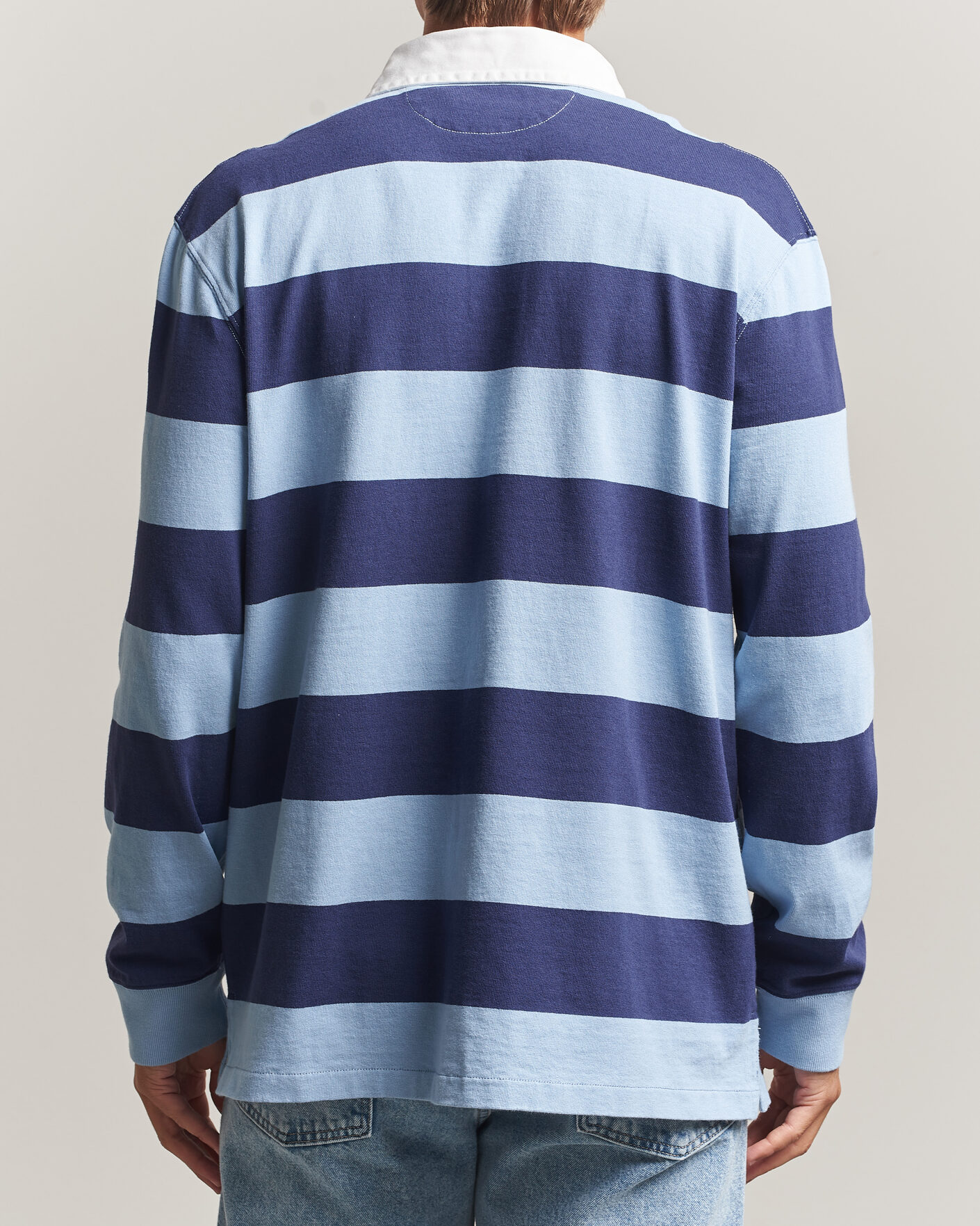 Homme | Pulls Et Tricots | Polo Ralph Lauren | Striped Jersey Rugger Blue/Navy