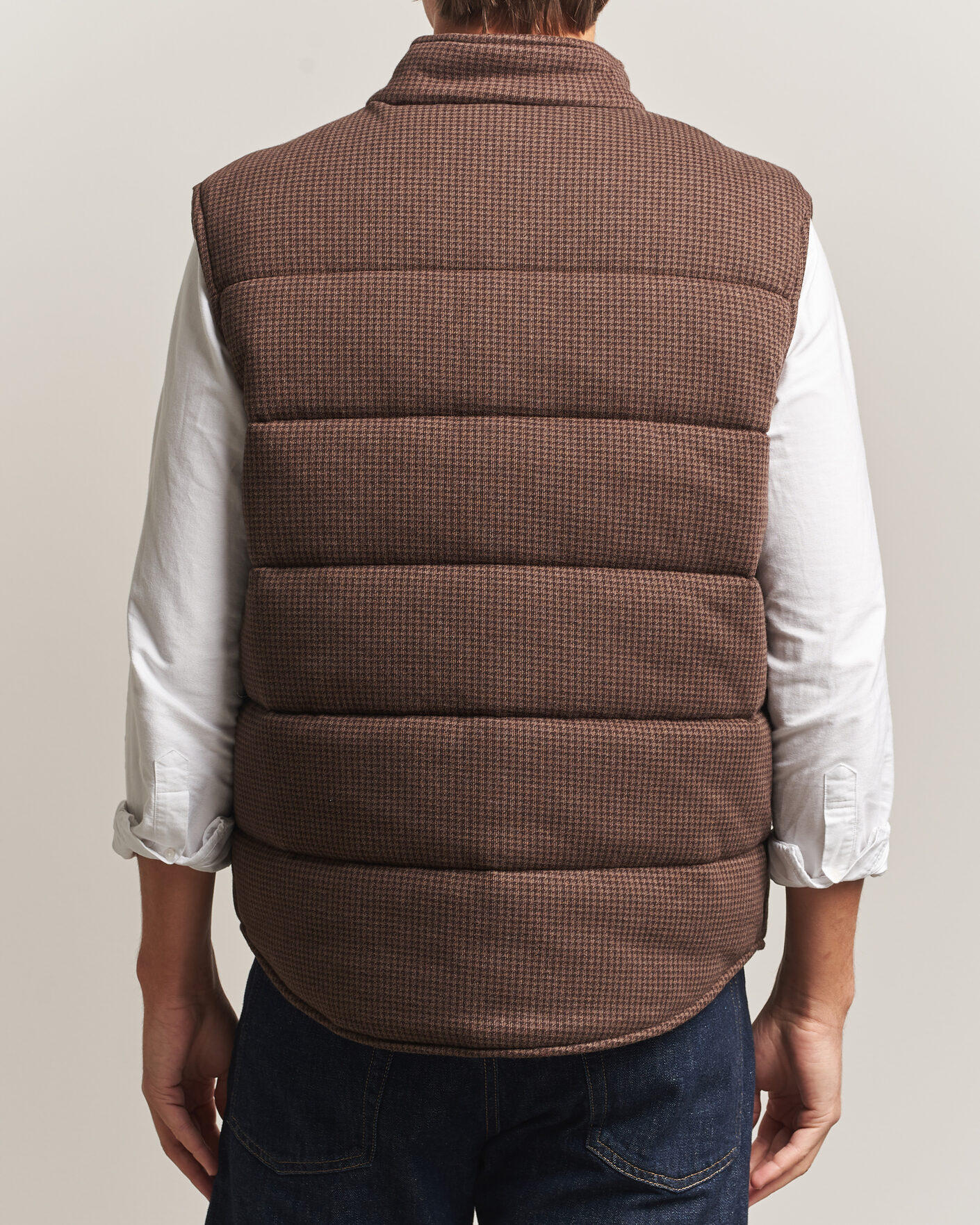 Homme | Pulls Et Tricots | Polo Ralph Lauren | Double Knitted Jaquard Vest Nutmeg Brown