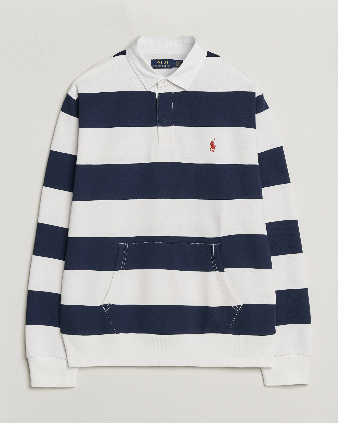 Homme | Pulls Et Tricots | Polo Ralph Lauren | Rugby Shirt Newport Navy/White