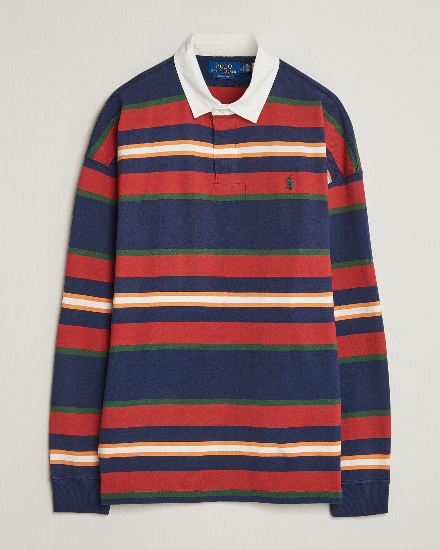 Homme | Pulls Et Tricots | Polo Ralph Lauren | Knitted Rugby Pullover Newport Navy Multi
