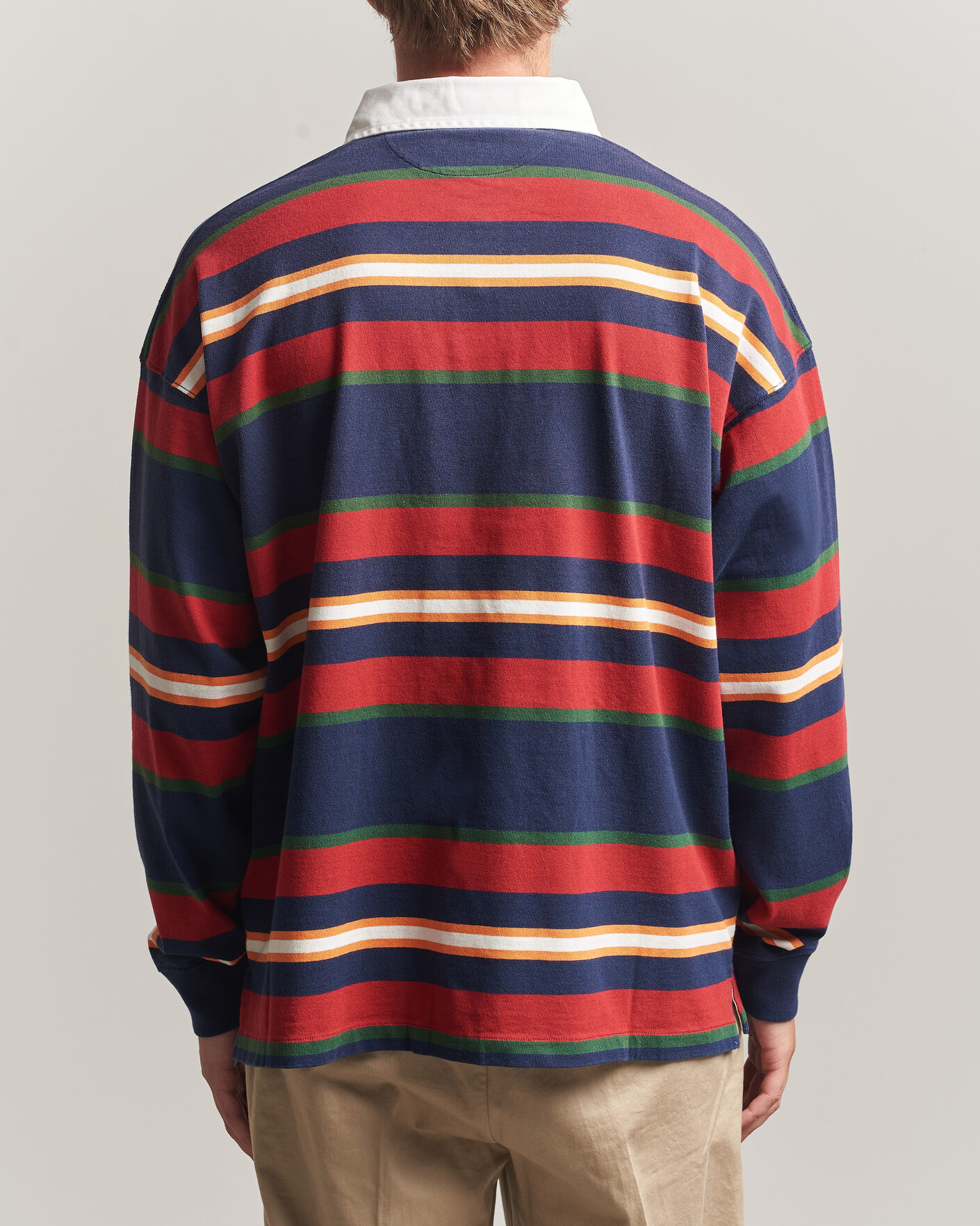 Homme | Pulls Et Tricots | Polo Ralph Lauren | Knitted Rugby Pullover Newport Navy Multi