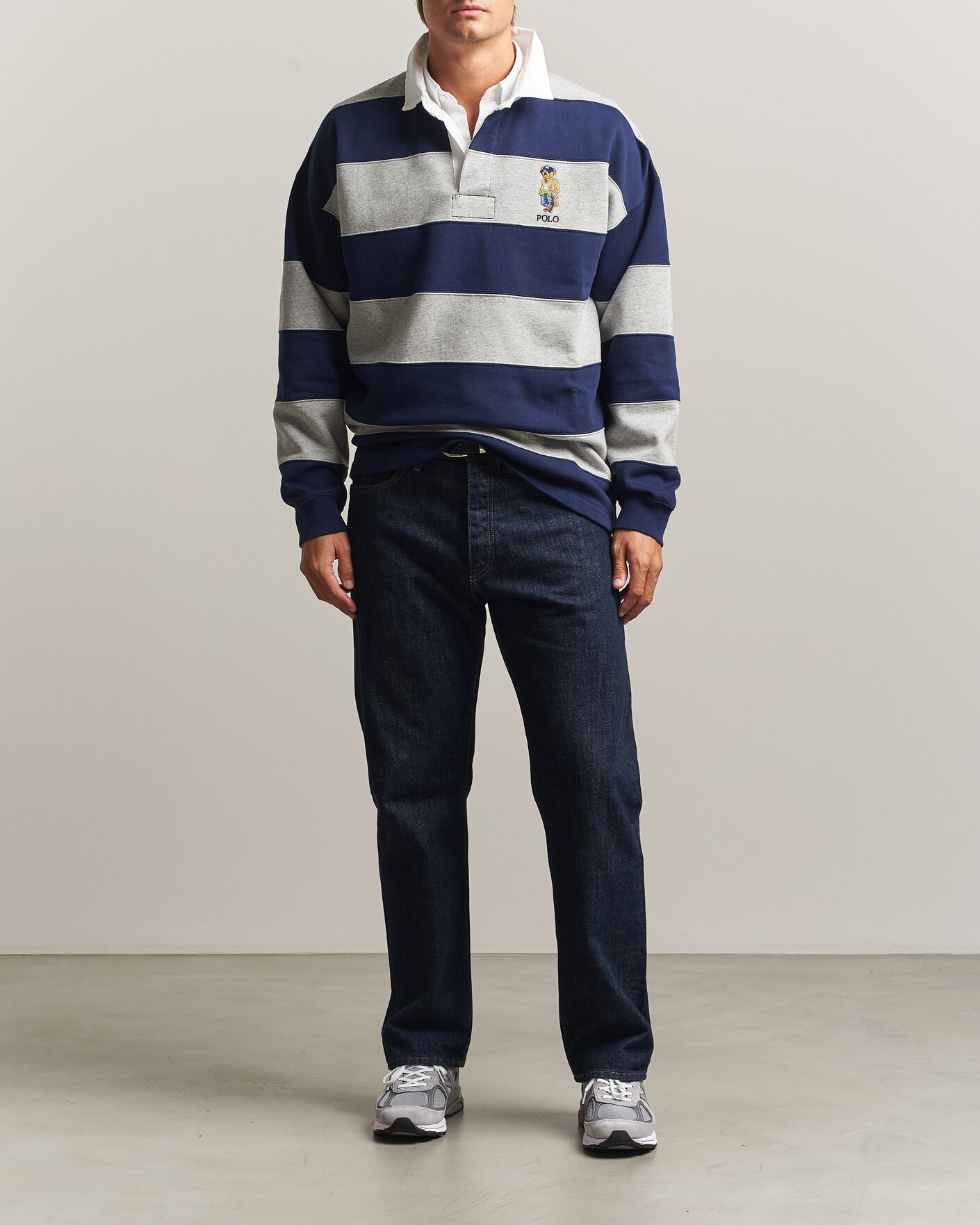 Homme | Pulls Et Tricots | Polo Ralph Lauren | Rugby Pullover Navy/Andover Heather