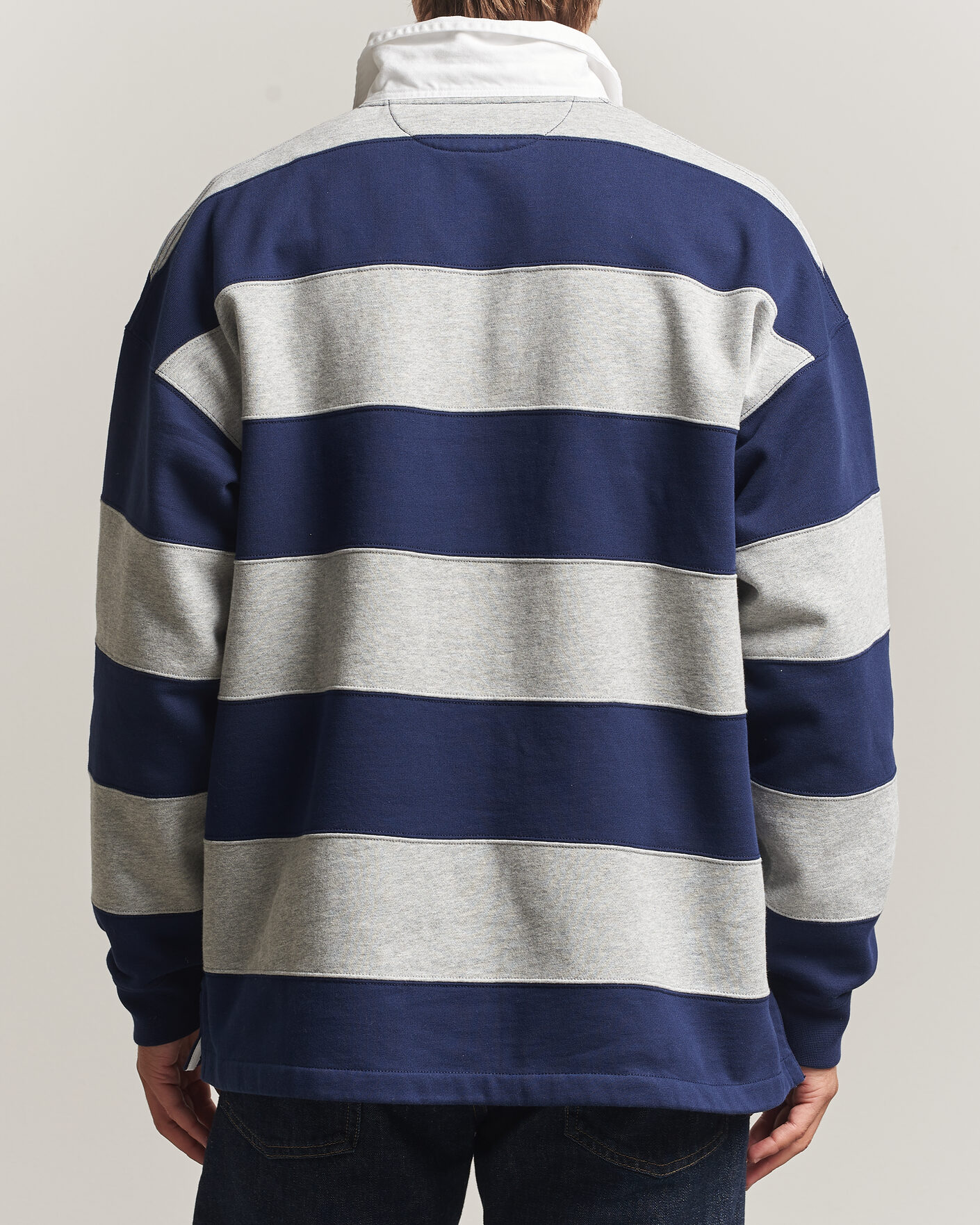 Homme | Pulls Et Tricots | Polo Ralph Lauren | Rugby Pullover Navy/Andover Heather
