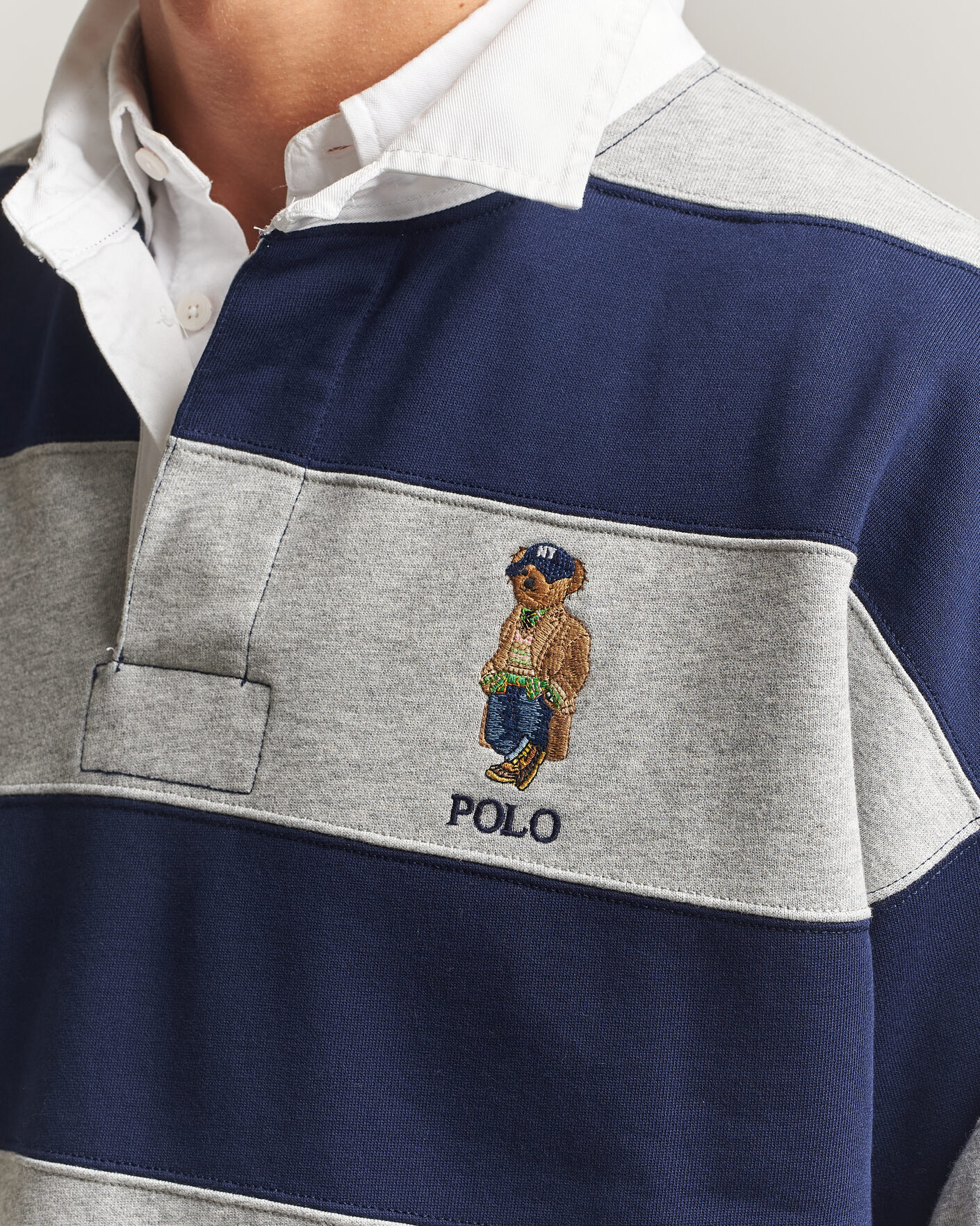 Homme | Pulls Et Tricots | Polo Ralph Lauren | Rugby Pullover Navy/Andover Heather