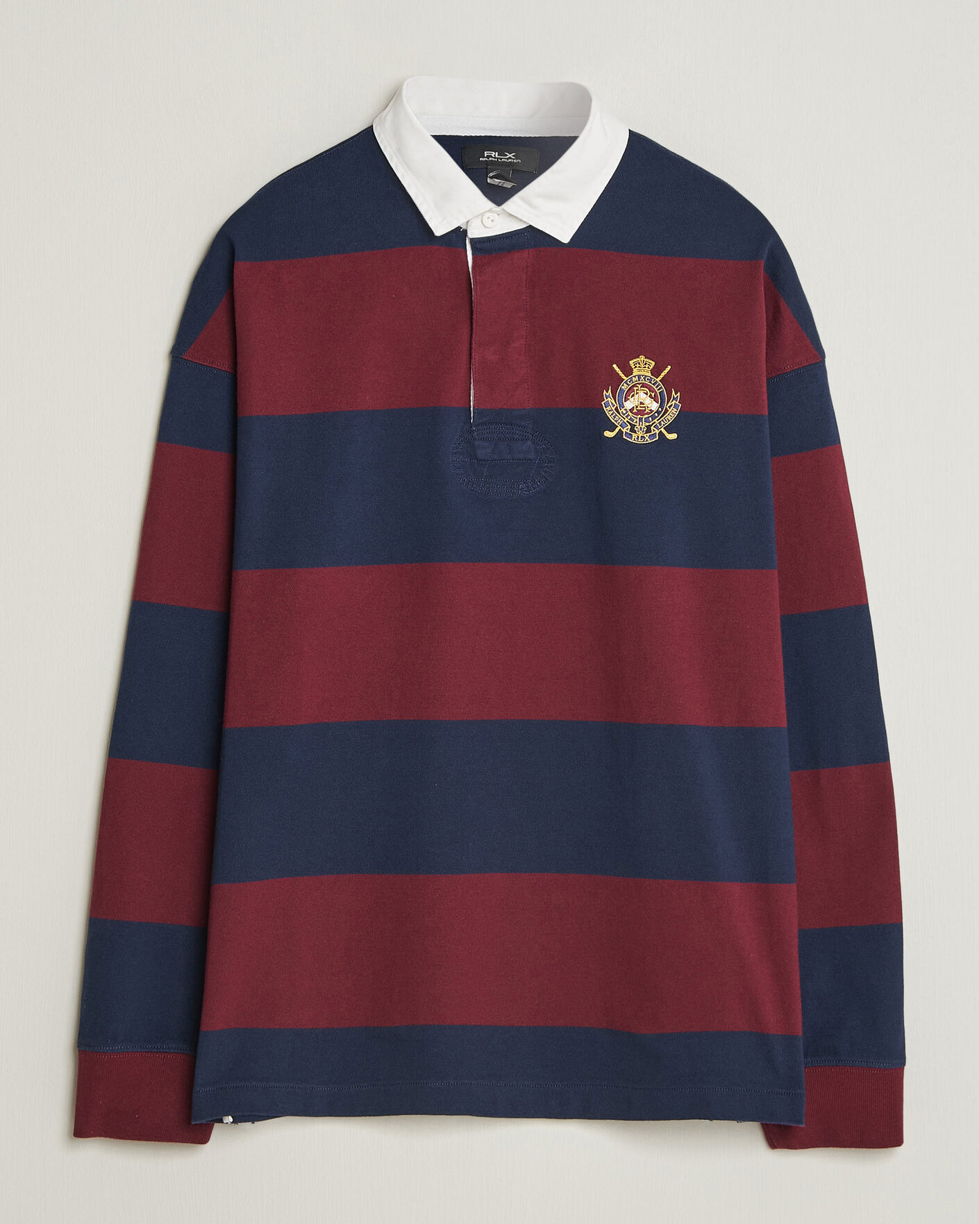Homme | Pulls Et Tricots | RLX Ralph Lauren | Polo Ralph Lauren Rugby Long Sleeve Jersey Polo Classic Wine/Navy
