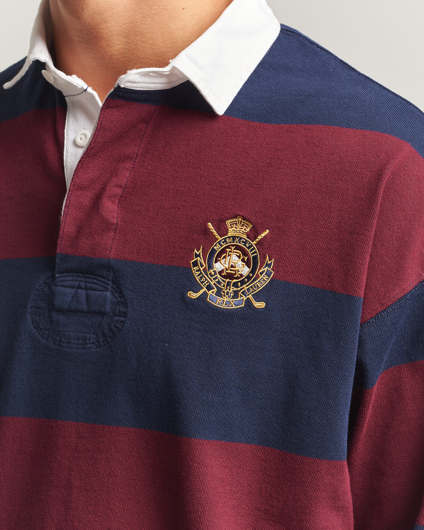 Homme | Pulls Et Tricots | RLX Ralph Lauren | Polo Ralph Lauren Rugby Long Sleeve Jersey Polo Classic Wine/Navy