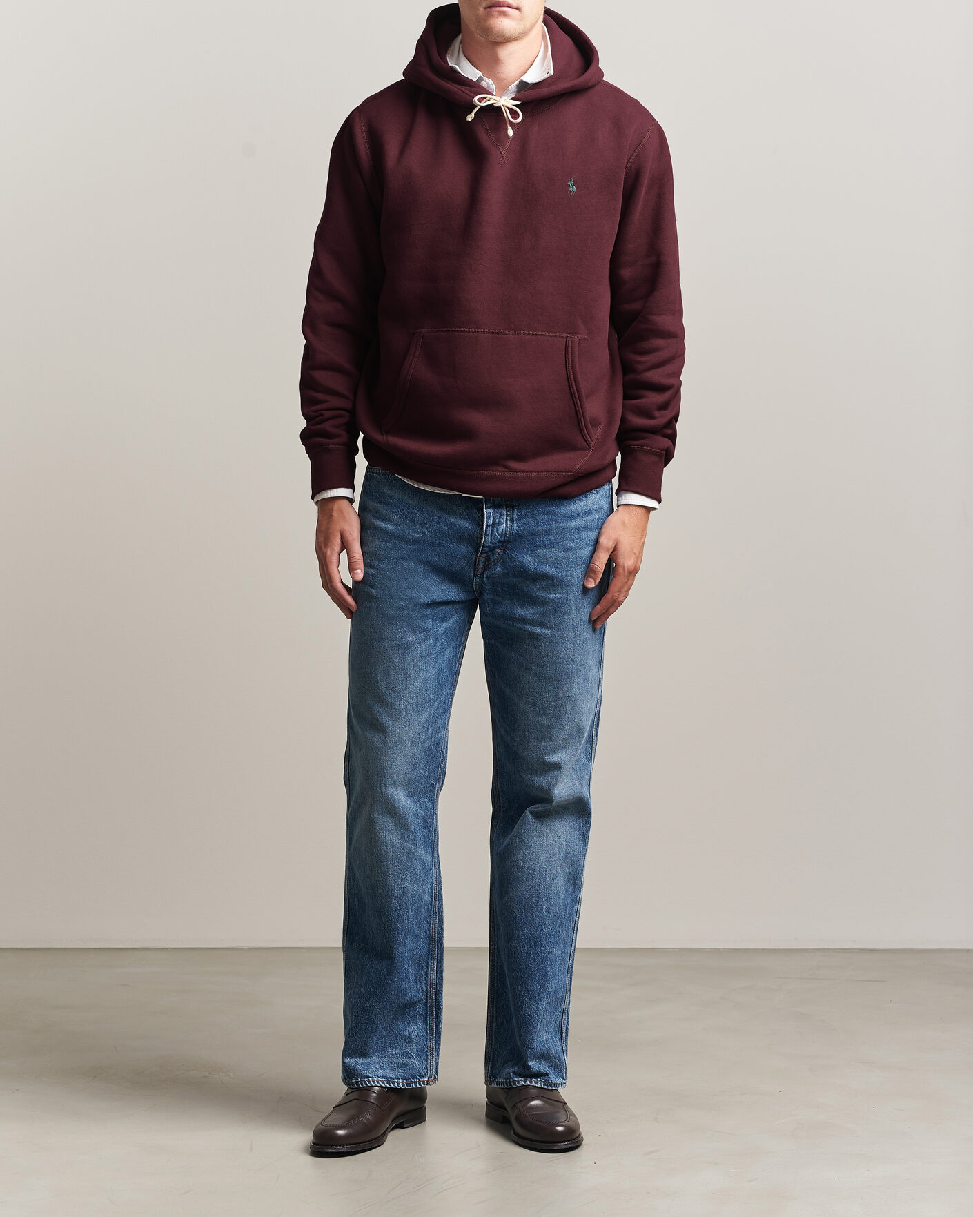 Homme | Pulls Et Tricots | Polo Ralph Lauren | RL Fleece Hoodie Classic Wine