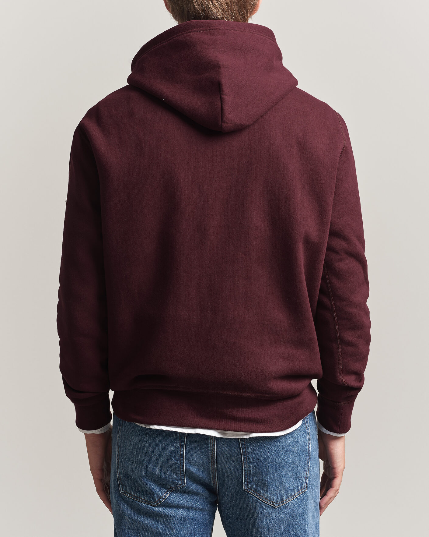 Homme | Pulls Et Tricots | Polo Ralph Lauren | RL Fleece Hoodie Classic Wine
