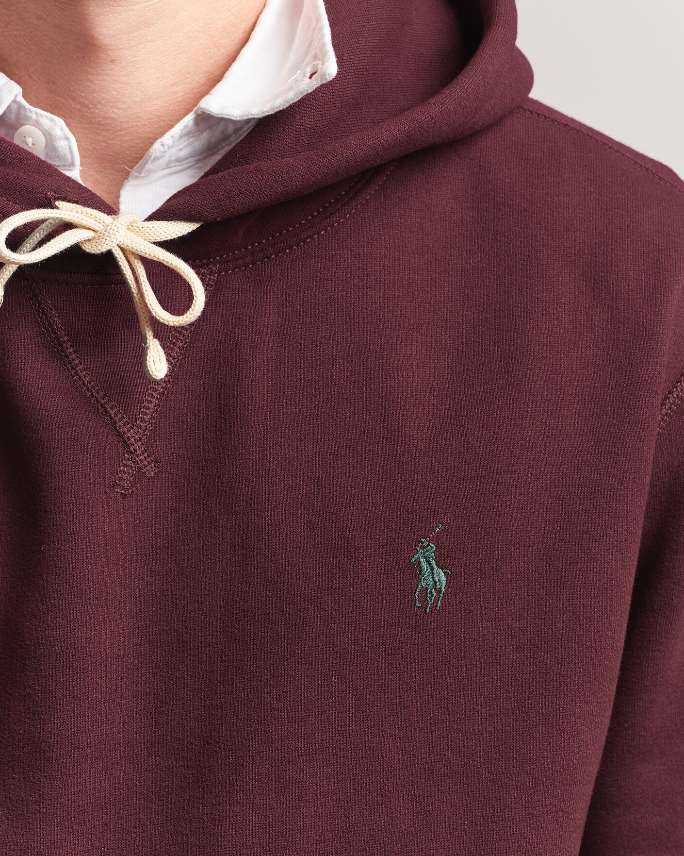 Homme | Pulls Et Tricots | Polo Ralph Lauren | RL Fleece Hoodie Classic Wine