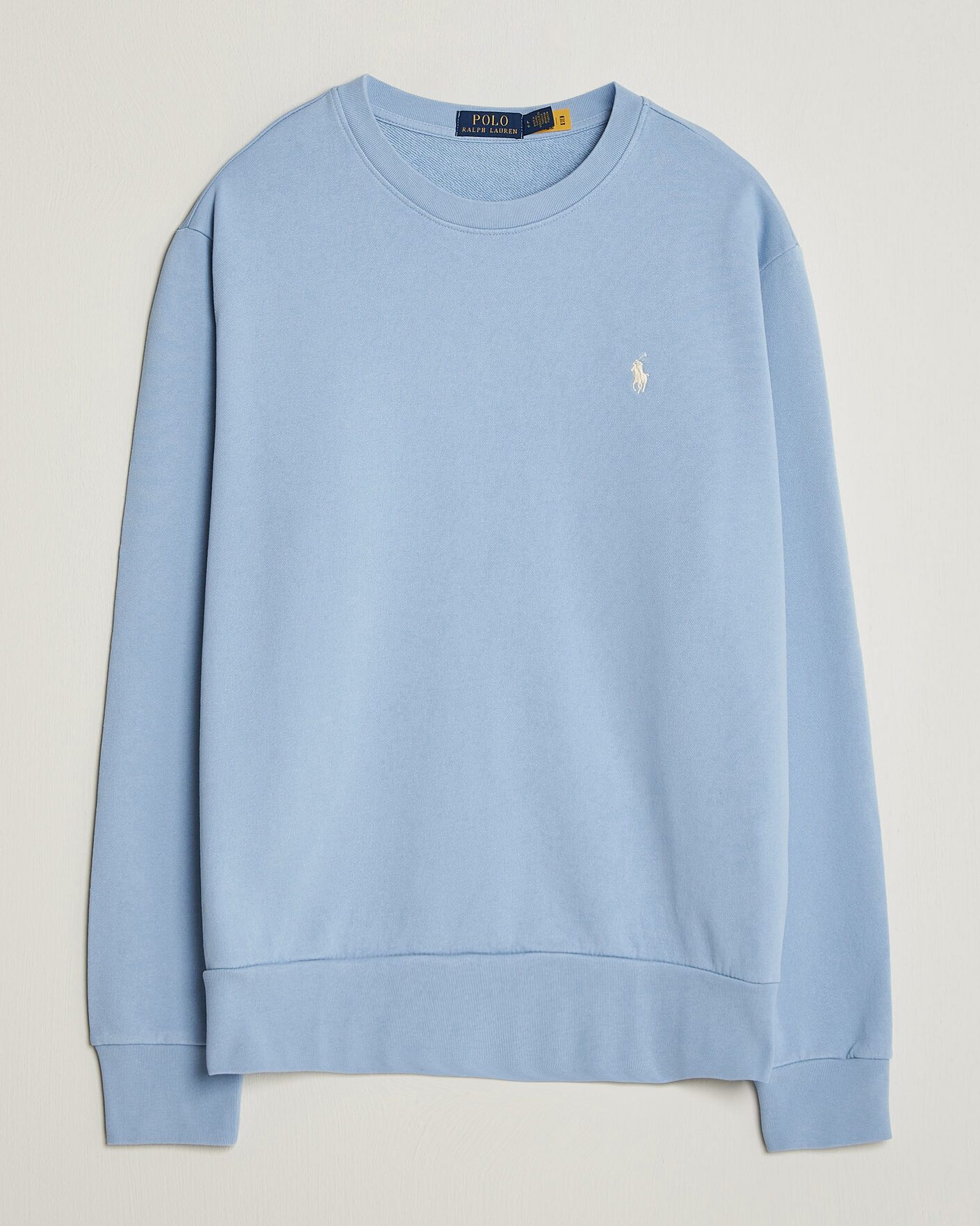 Homme | Pulls Et Tricots | Polo Ralph Lauren | Loopback Terry Sweatshirt Chambray Blue