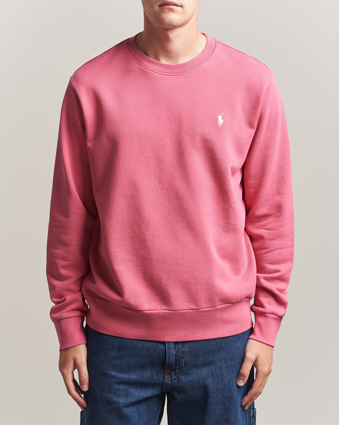 Homme | Pulls Et Tricots | Polo Ralph Lauren | Loopback Terry Sweatshirt Terrance Pink