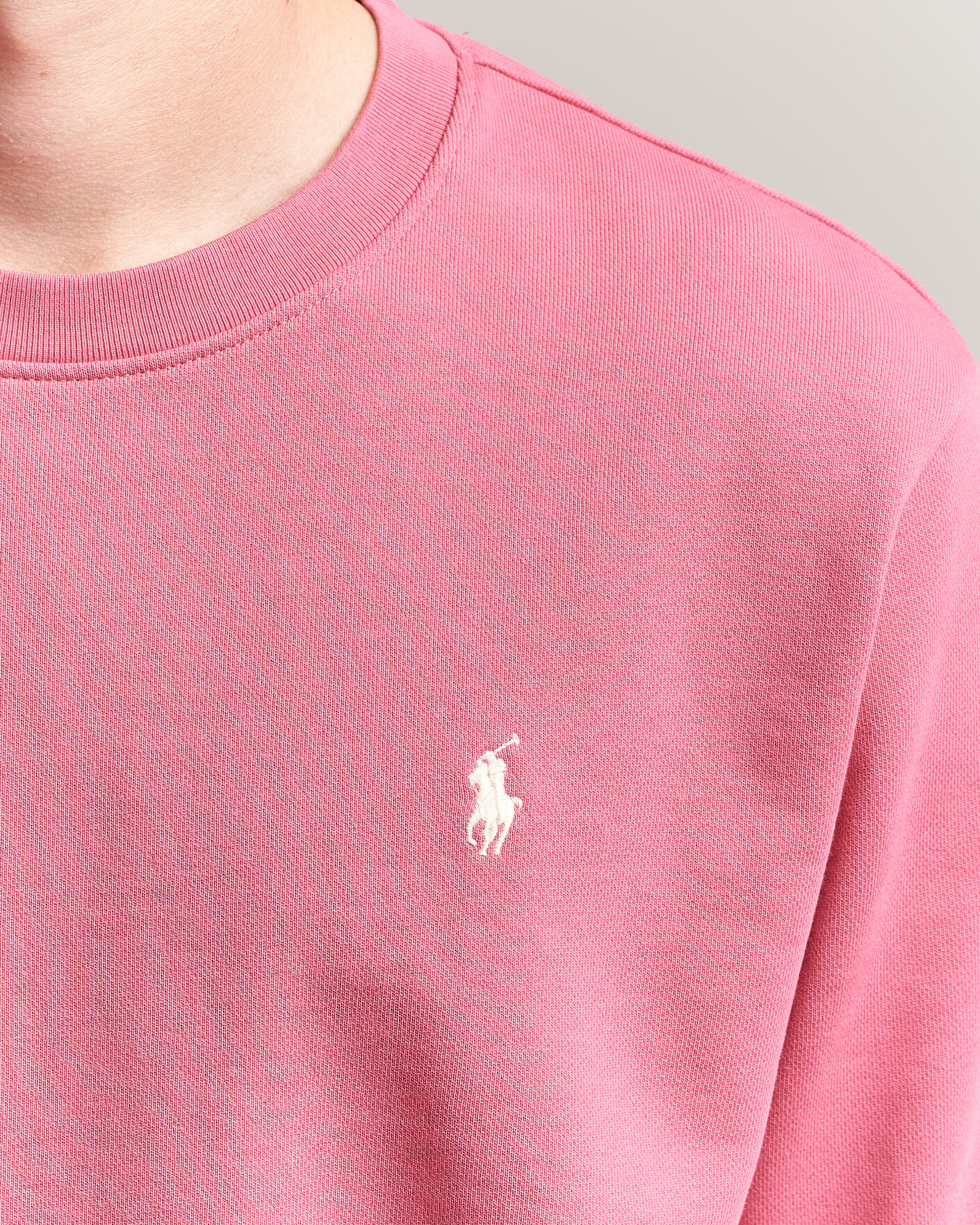 Homme | Pulls Et Tricots | Polo Ralph Lauren | Loopback Terry Sweatshirt Terrance Pink