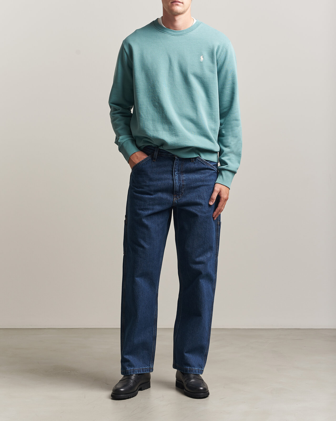 Homme | Pulls Et Tricots | Polo Ralph Lauren | Loopback Terry Sweatshirt Greenscape