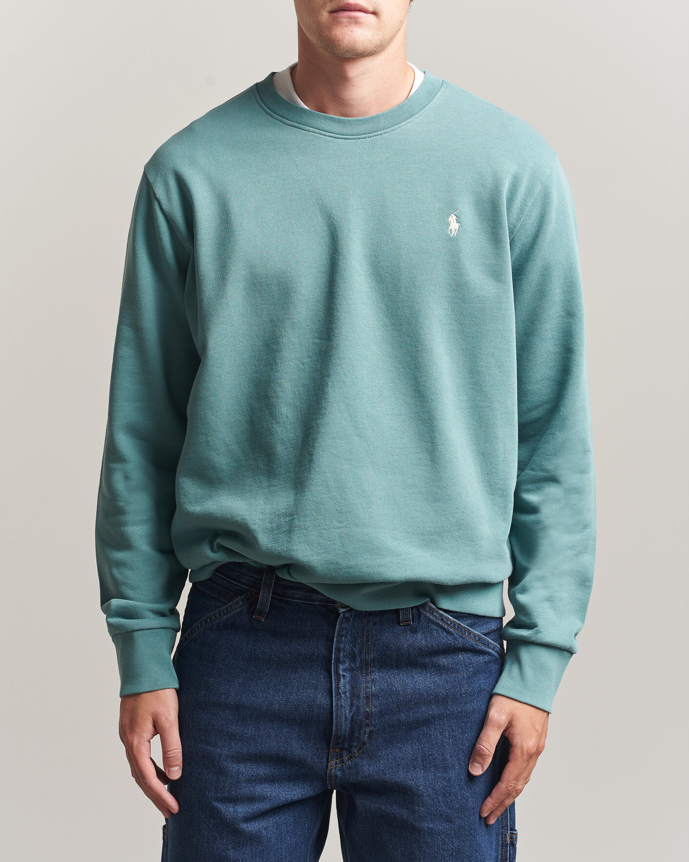 Homme | Pulls Et Tricots | Polo Ralph Lauren | Loopback Terry Sweatshirt Greenscape