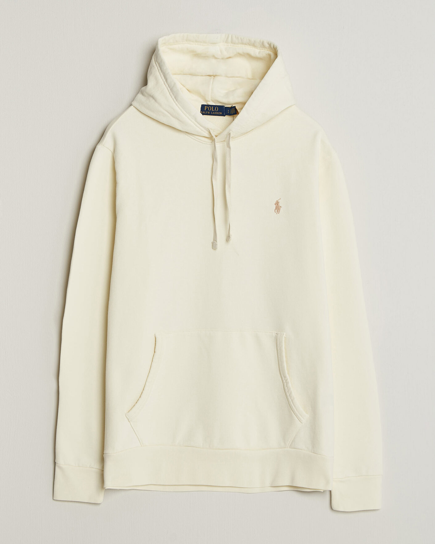 Homme | Pulls Et Tricots | Polo Ralph Lauren | Loopback Terry Hoodie Clubhouse Cream