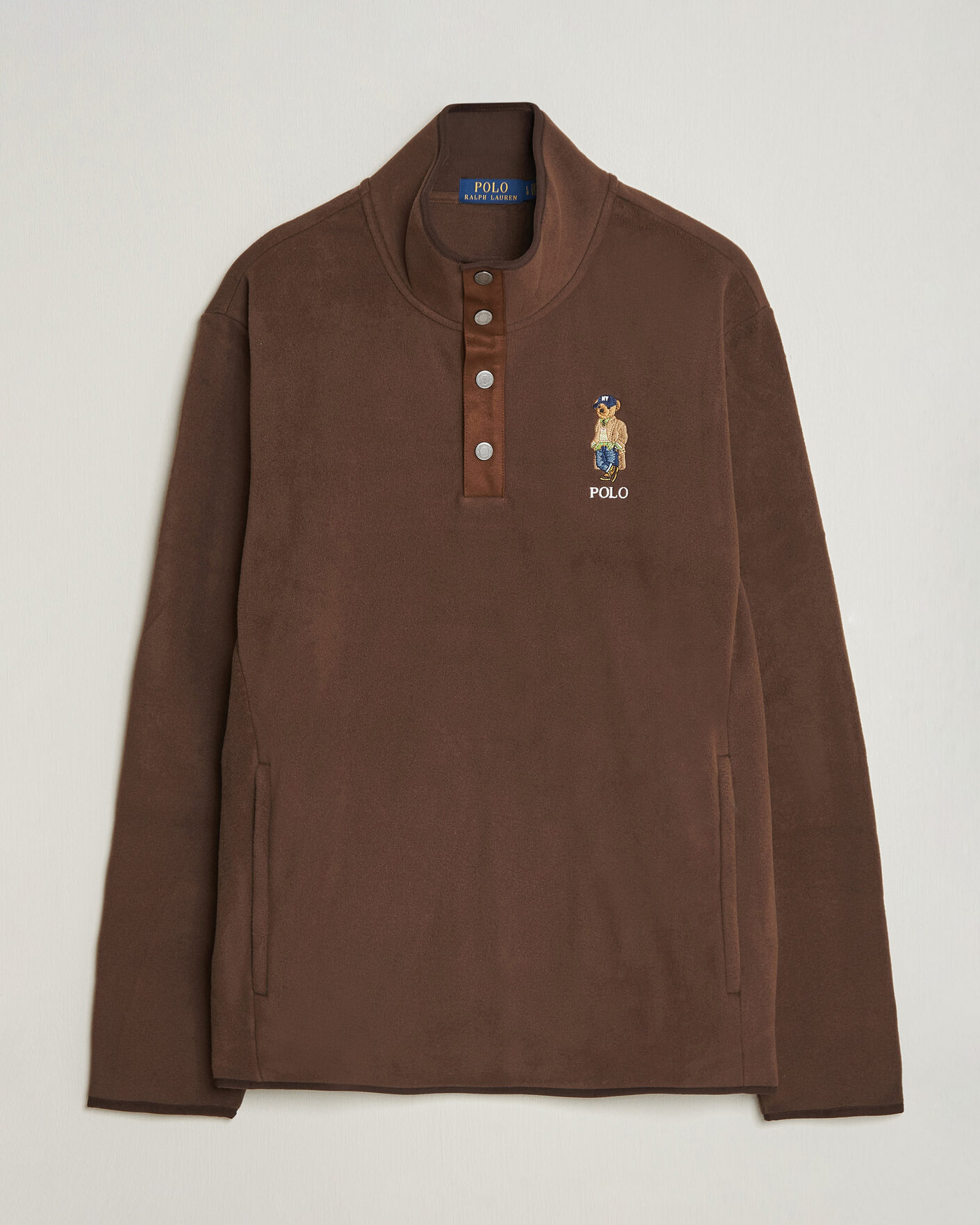 Homme | Pulls Et Tricots | Polo Ralph Lauren | Fleece Pullover Sweatshirt Luggage Brown