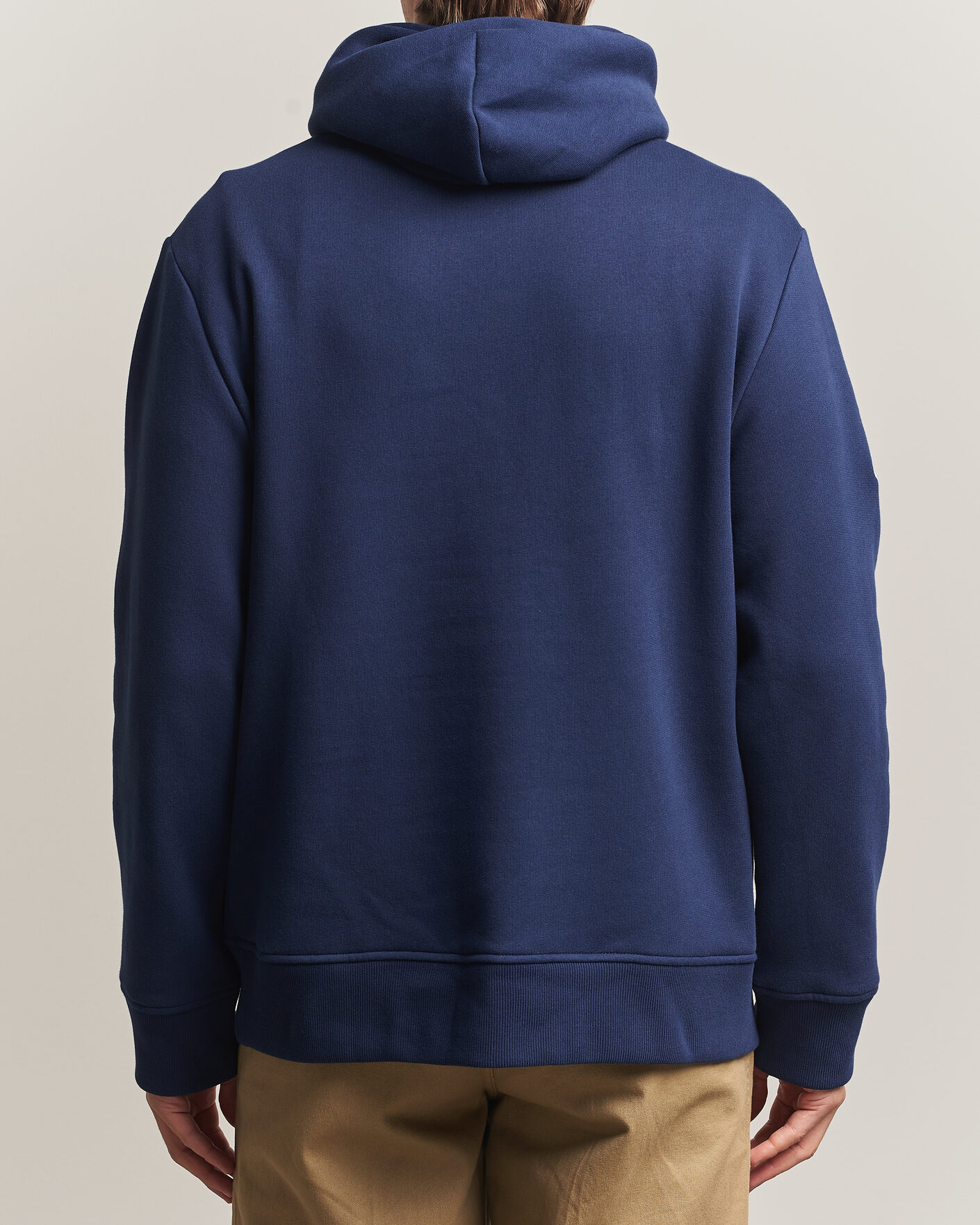 Homme | Pulls Et Tricots | Polo Ralph Lauren | Diagonal Stripe Big Pony Hoodie Newport Navy