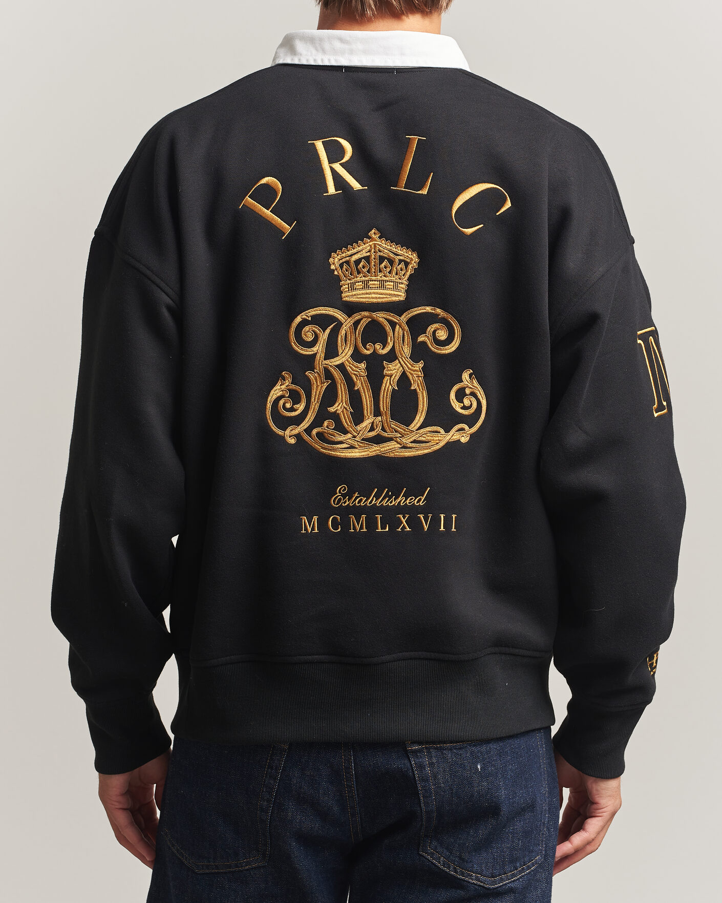 Homme | Pulls Et Tricots | Polo Ralph Lauren | Magic Fleece Printed Sweatshirt Polo Black