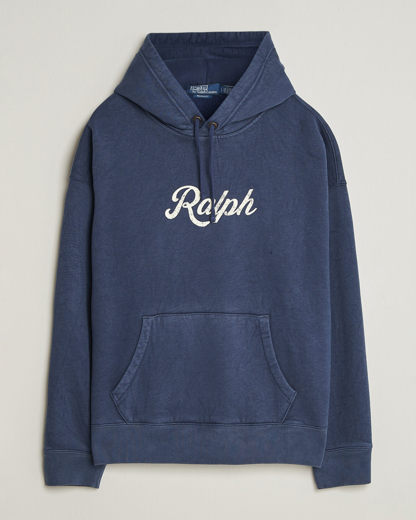 Homme | Pulls Et Tricots | Polo Ralph Lauren | Vintage Fleece Logo Hoodie Dark Cobalt