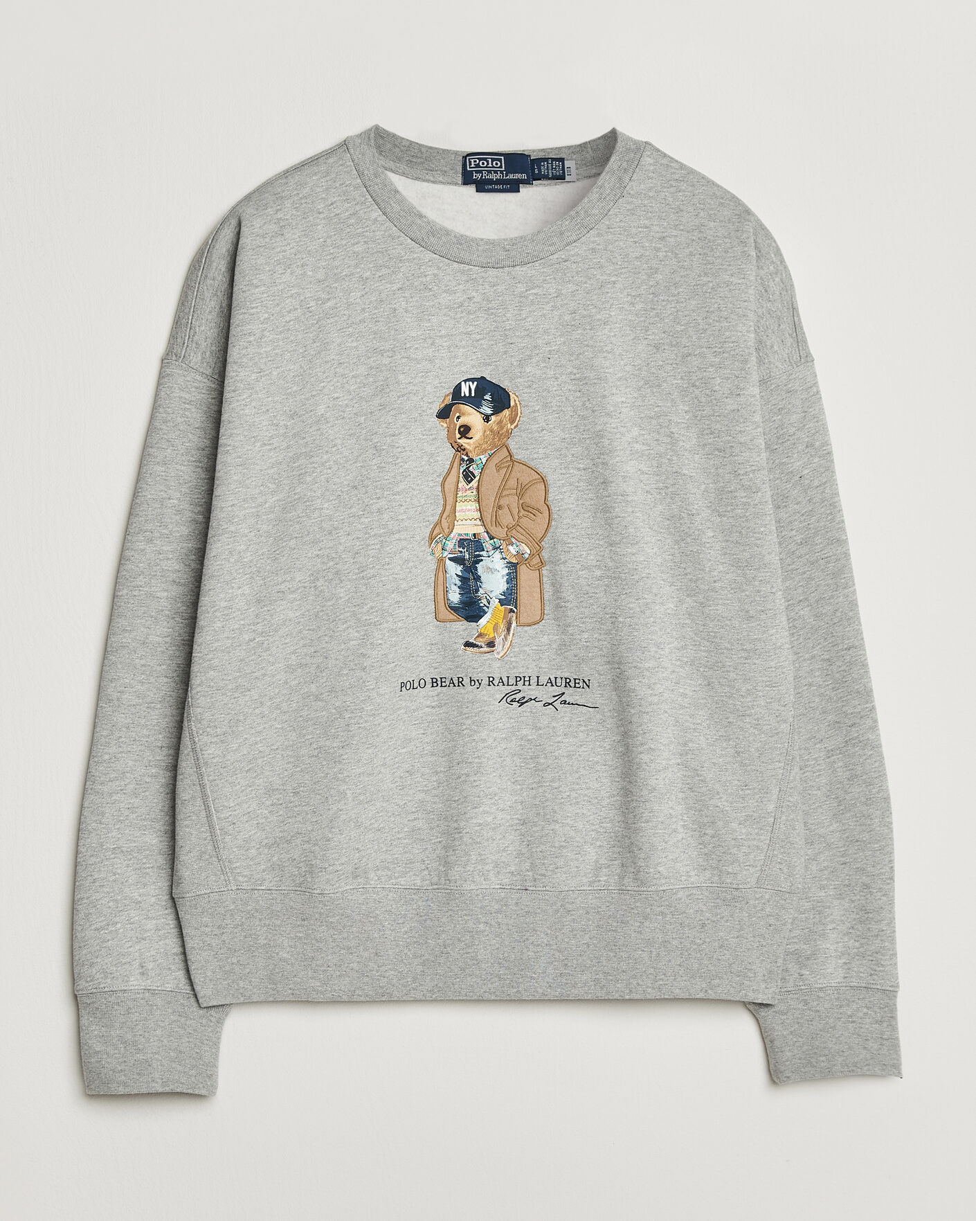 Homme | Pulls Et Tricots | Polo Ralph Lauren | Athletic Fleece Bear Sweatshirt Andover Heather