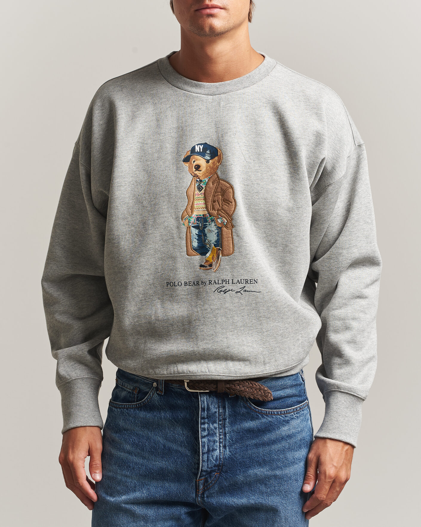 Homme | Pulls Et Tricots | Polo Ralph Lauren | Athletic Fleece Bear Sweatshirt Andover Heather