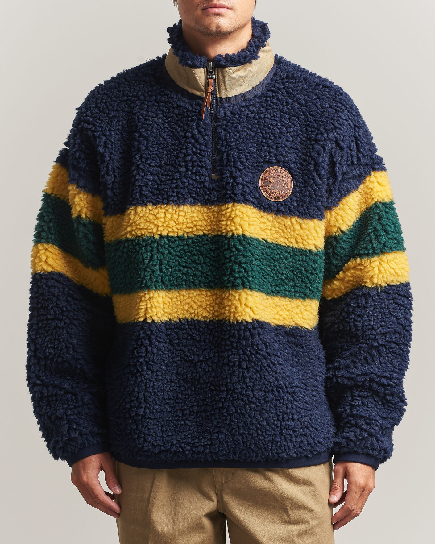 Homme | Pulls Et Tricots | Polo Ralph Lauren | Shaggy Hi Pile Pullover Cruise Navy
