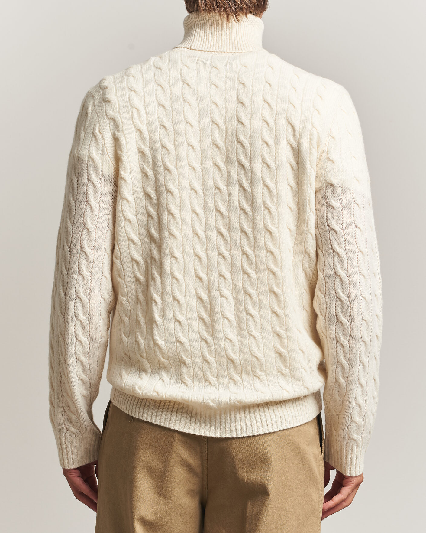 Homme | Pulls Et Tricots | Polo Ralph Lauren | Wool/Cashmere Rollneck Andover Cream