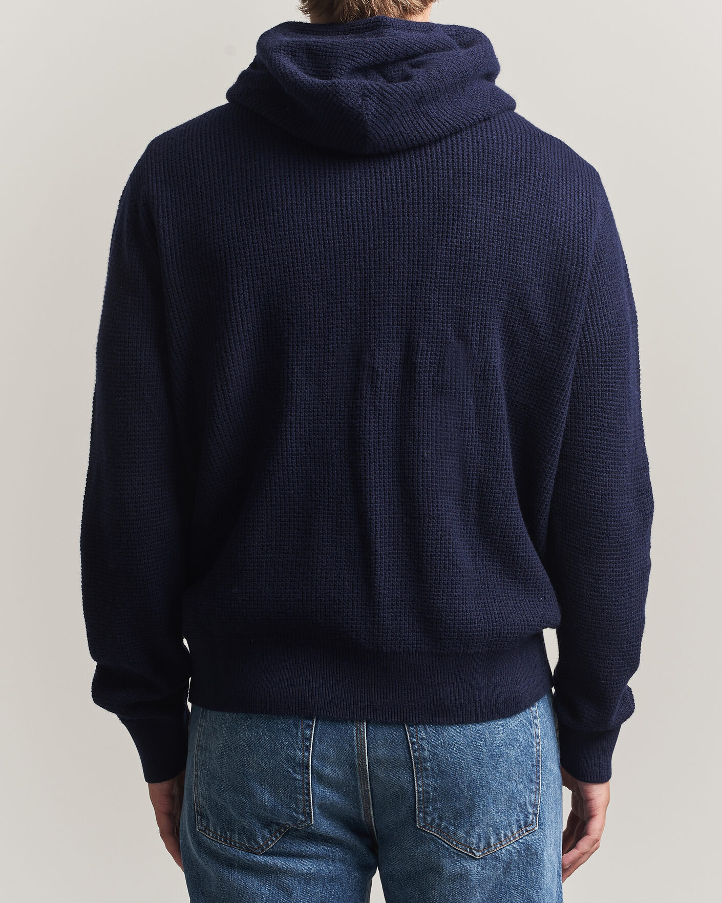 Homme | Pulls Et Tricots | Polo Ralph Lauren | Cotton/Wool Full-Zip Hoodie Hunter Navy
