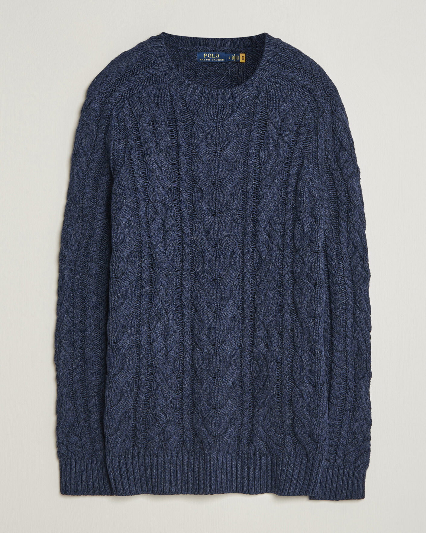 Homme | Pulls Et Tricots | Polo Ralph Lauren | Cotton Marl Pullover Navy Combo